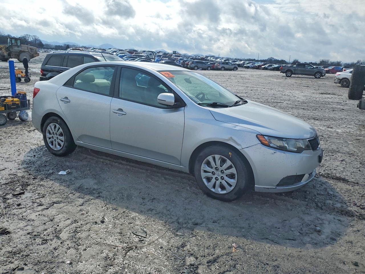 2013 Kia Forte Ex Silver vin: KNAFU4A22D5738975