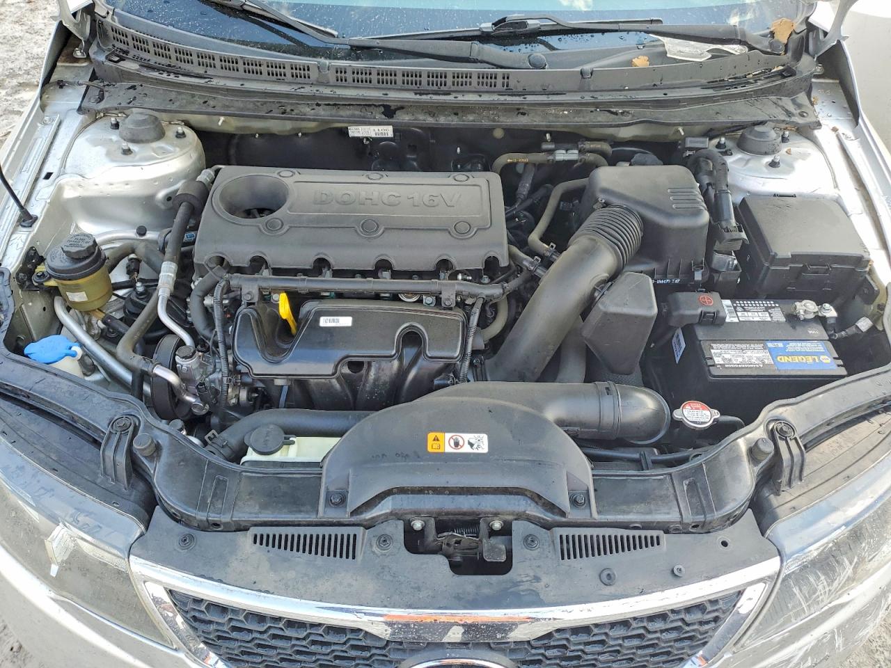 2013 Kia Forte Ex Silver vin: KNAFU4A22D5738975