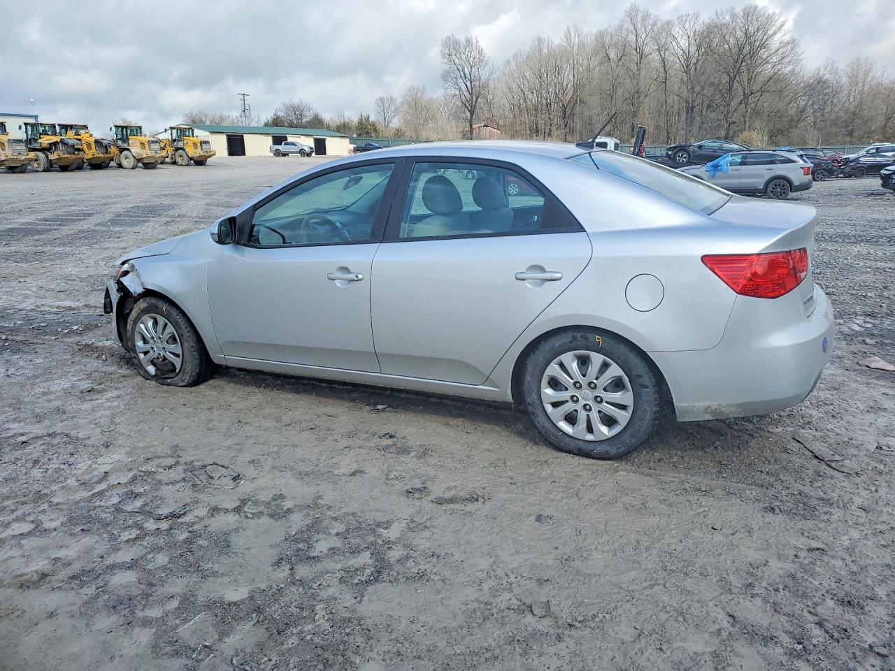 2013 Kia Forte Ex Silver vin: KNAFU4A22D5738975