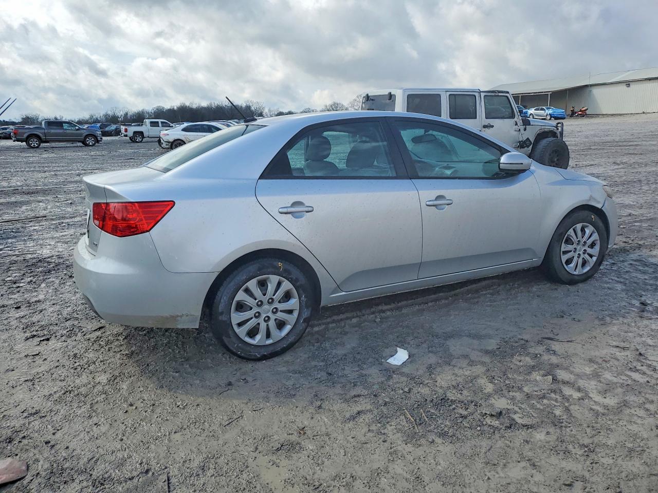 2013 Kia Forte Ex Silver vin: KNAFU4A22D5738975