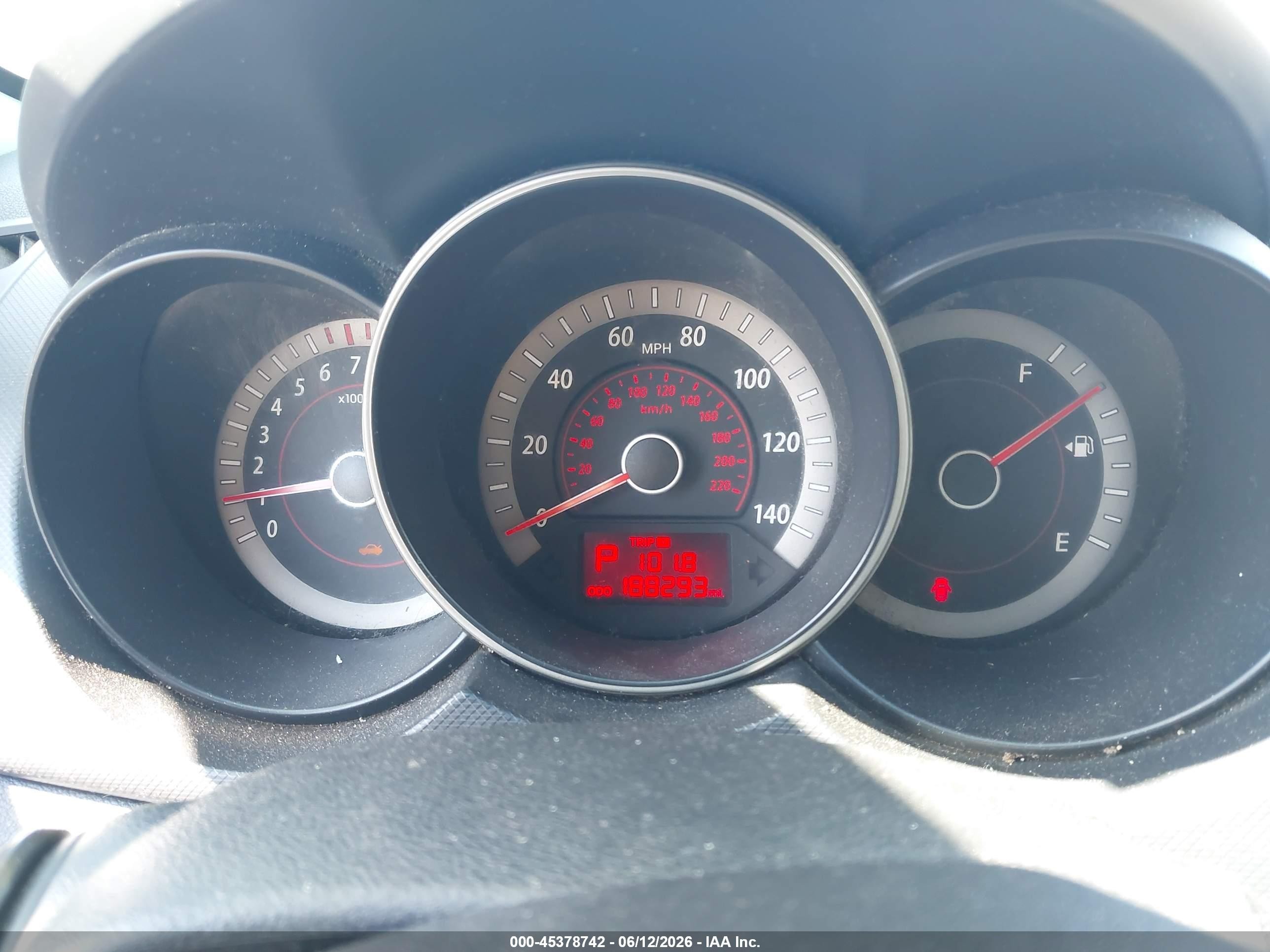 2010 Kia Forte Ex White vin: KNAFU4A23A5062645