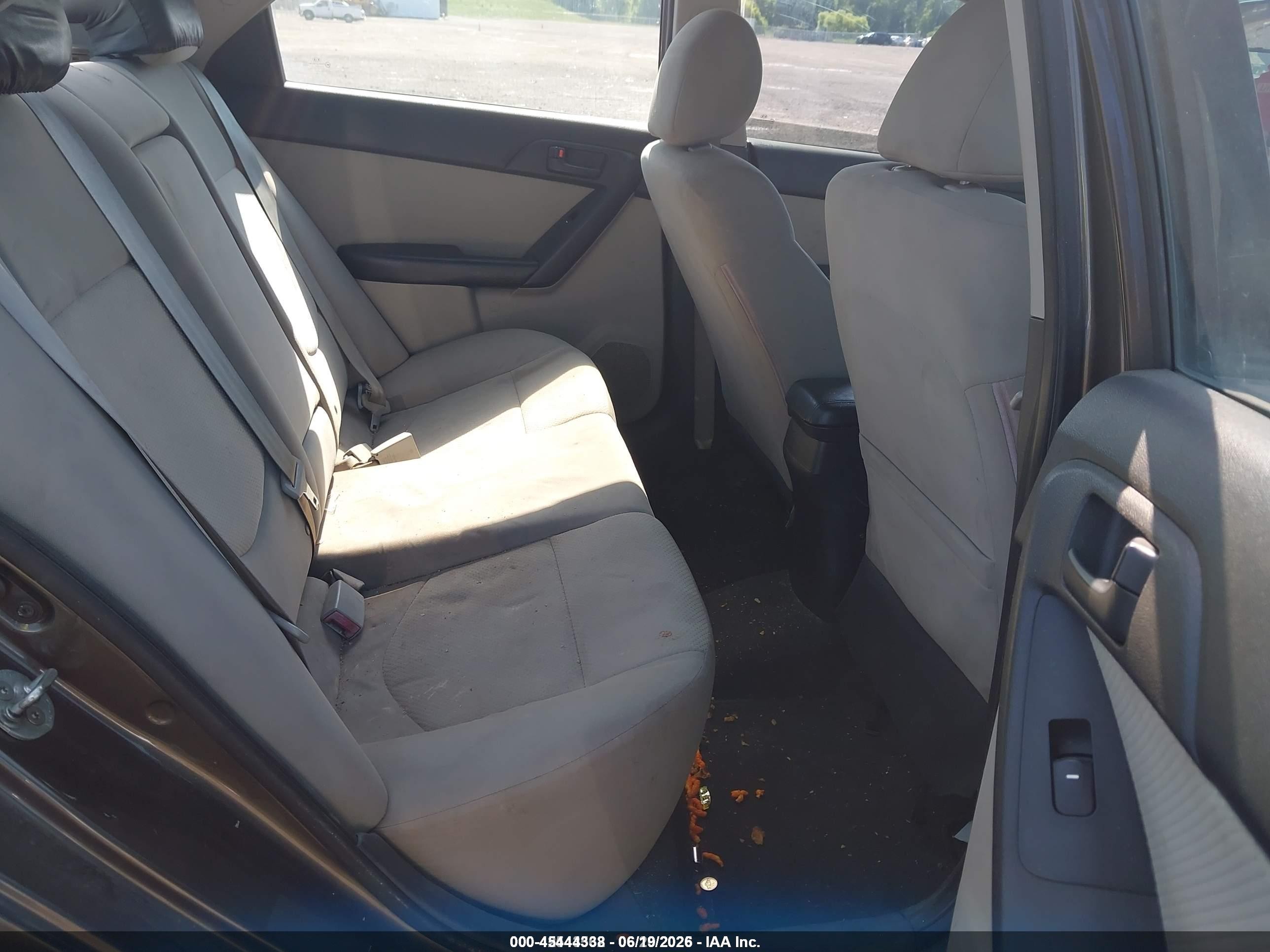 2010 Kia Forte Ex Beige vin: KNAFU4A23A5124710