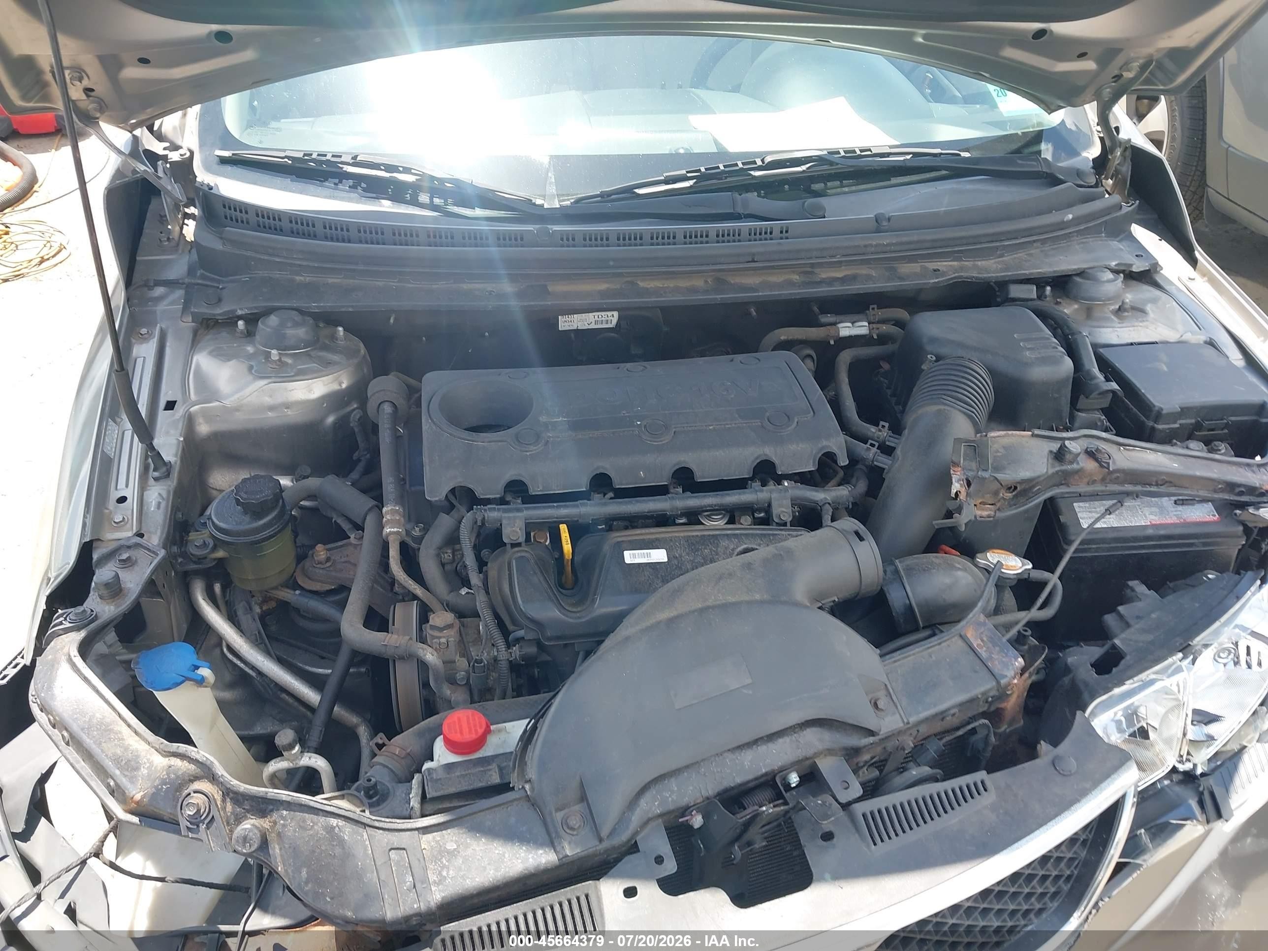 2010 Kia Forte Ex Gray vin: KNAFU4A23A5191016