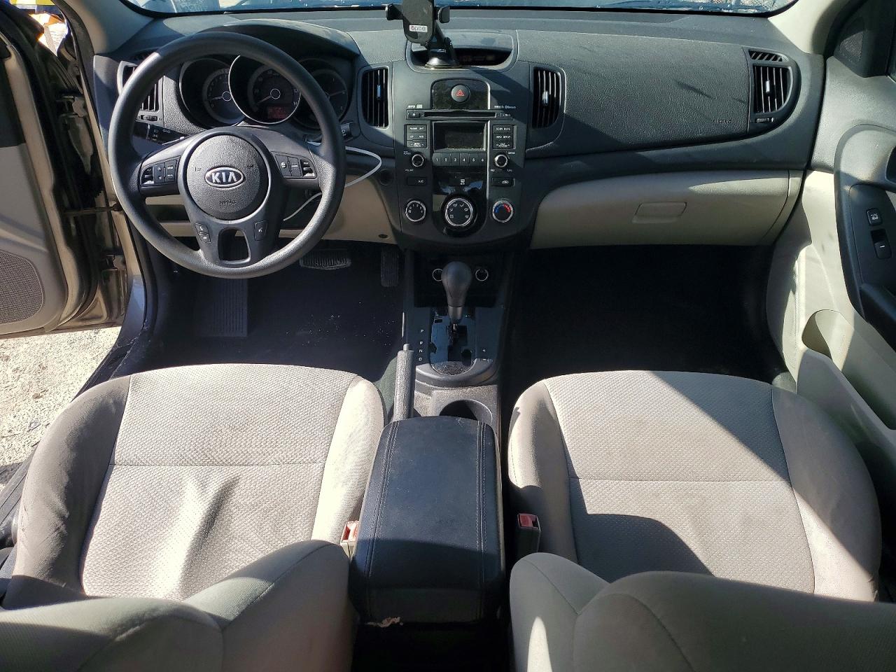 2010 Kia Forte Ex Gray vin: KNAFU4A23A5861972