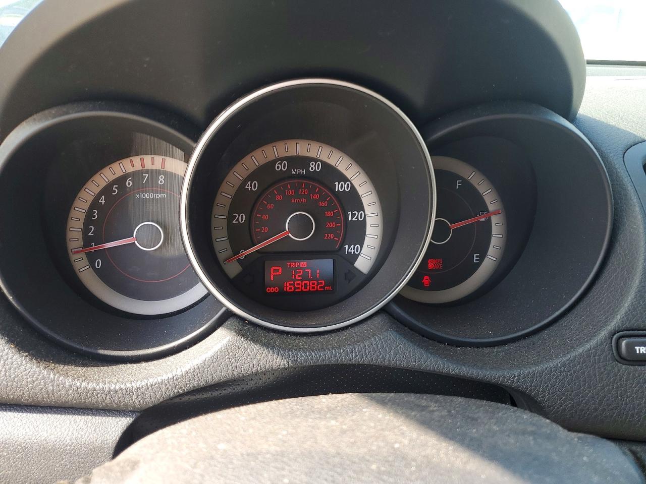 2010 Kia Forte Ex Gray vin: KNAFU4A23A5861972