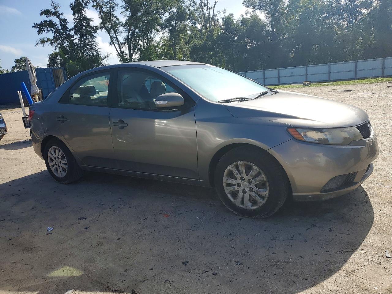 2010 Kia Forte Ex Gray vin: KNAFU4A23A5861972