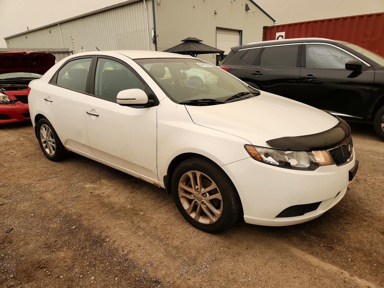 2011 Kia Forte Ex White vin: KNAFU4A23B5320776
