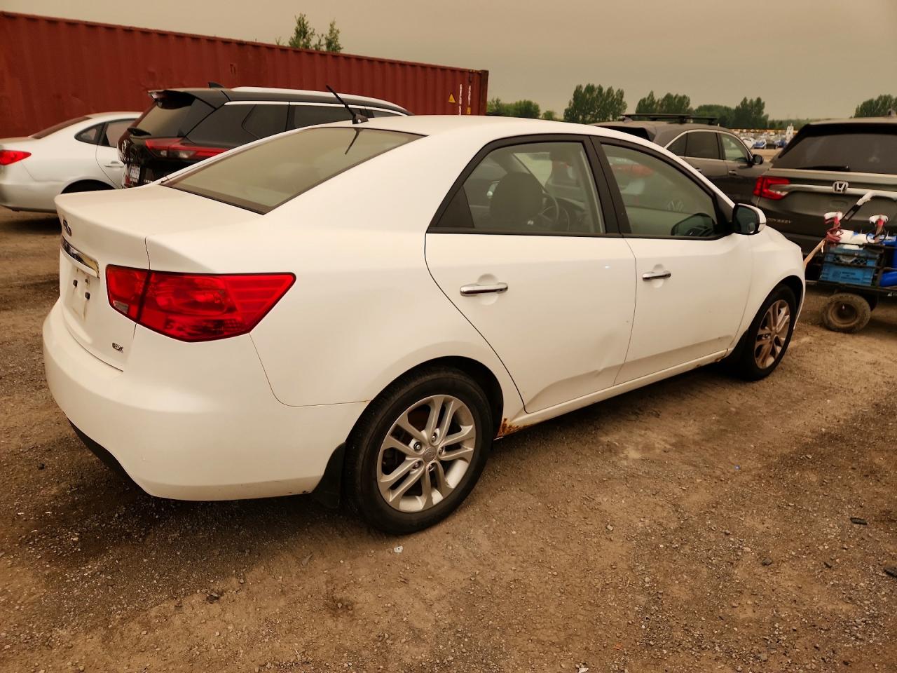 2011 Kia Forte Ex White vin: KNAFU4A23B5320776