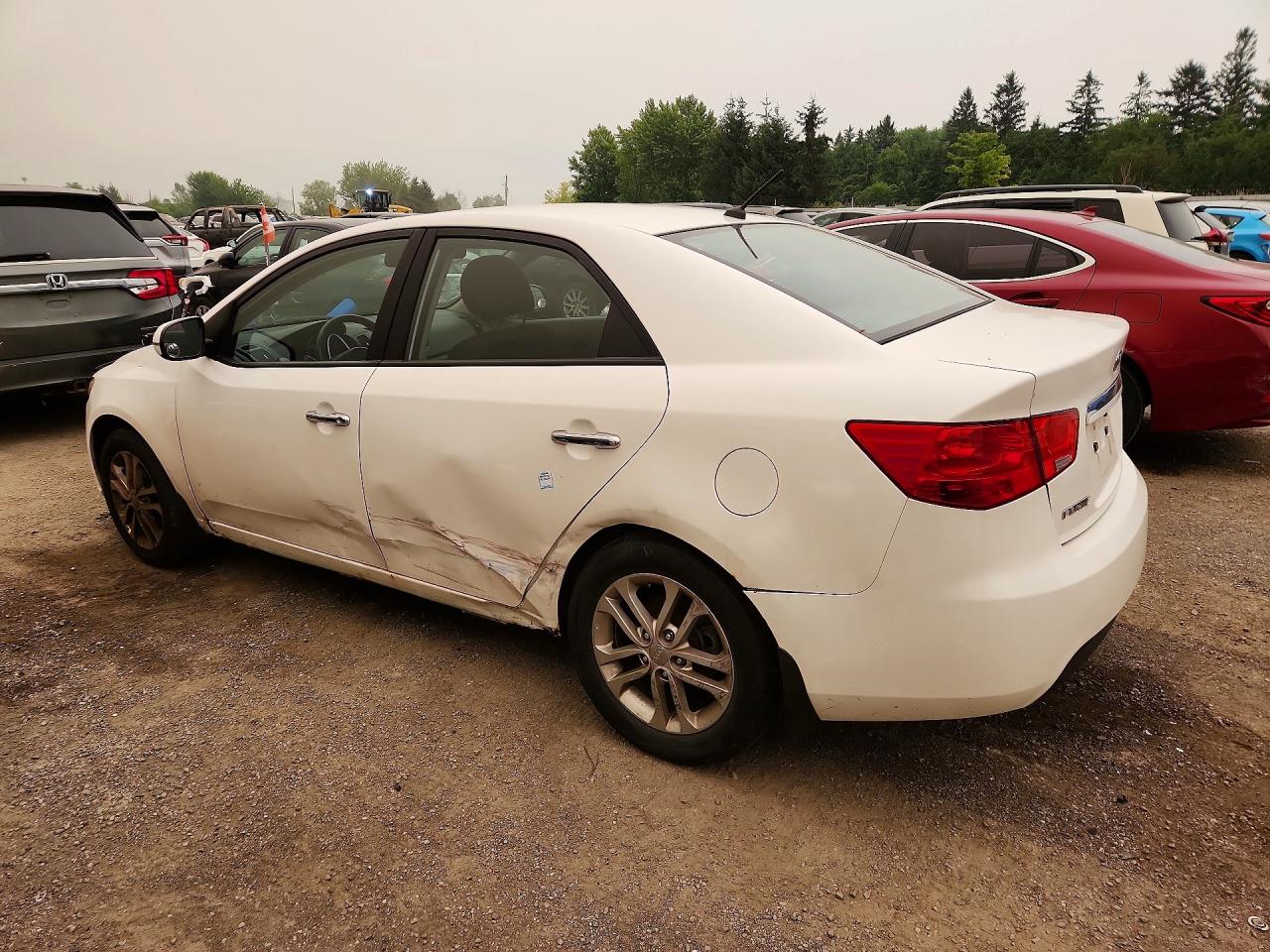 2011 Kia Forte Ex White vin: KNAFU4A23B5320776