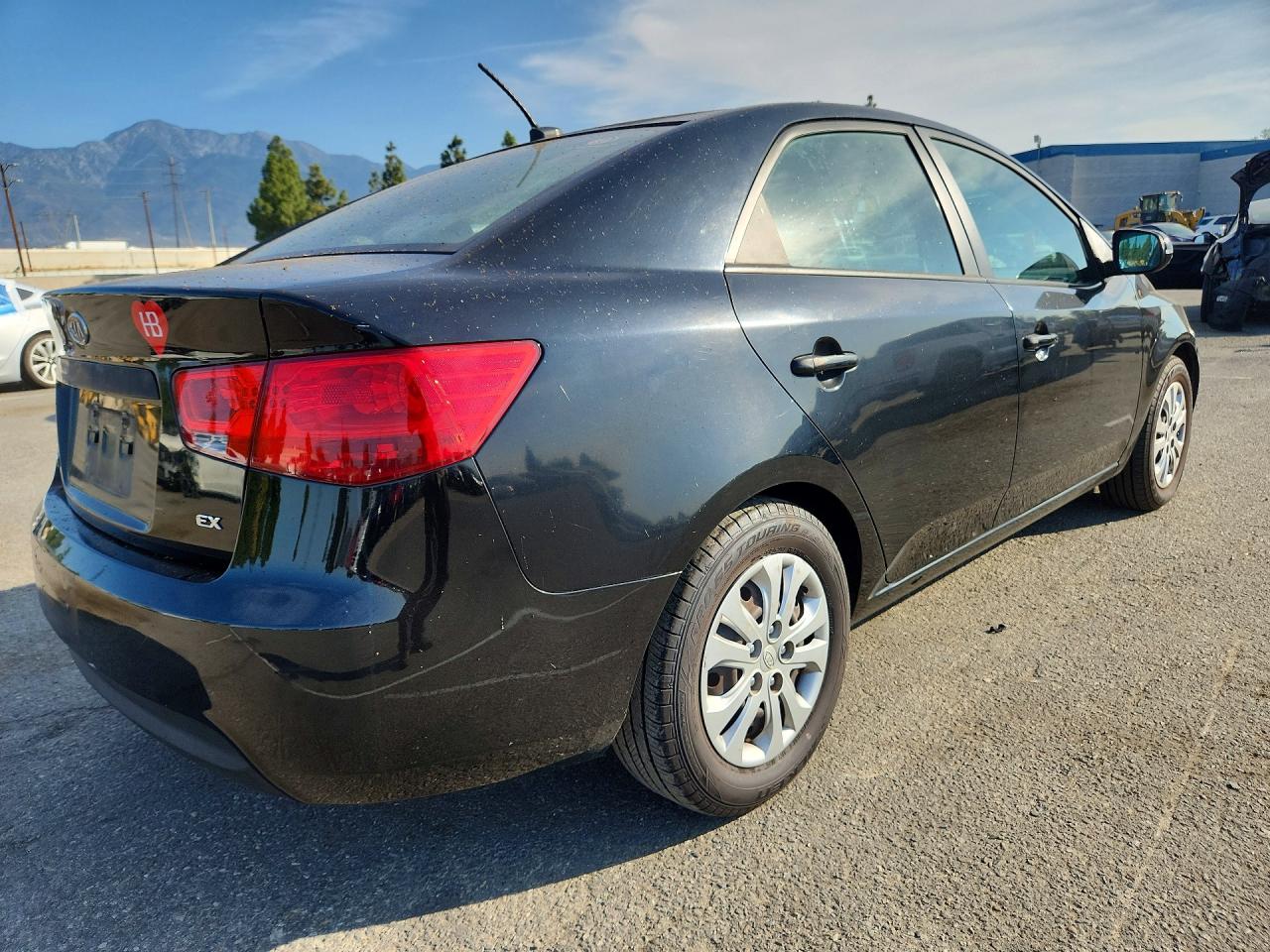 2011 Kia Forte Ex Черный vin: KNAFU4A23B5405259