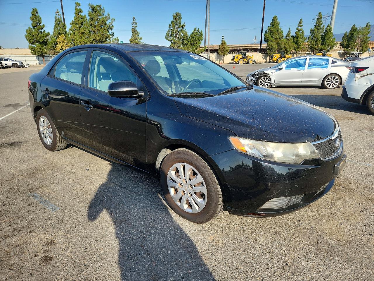 2011 Kia Forte Ex Черный vin: KNAFU4A23B5405259