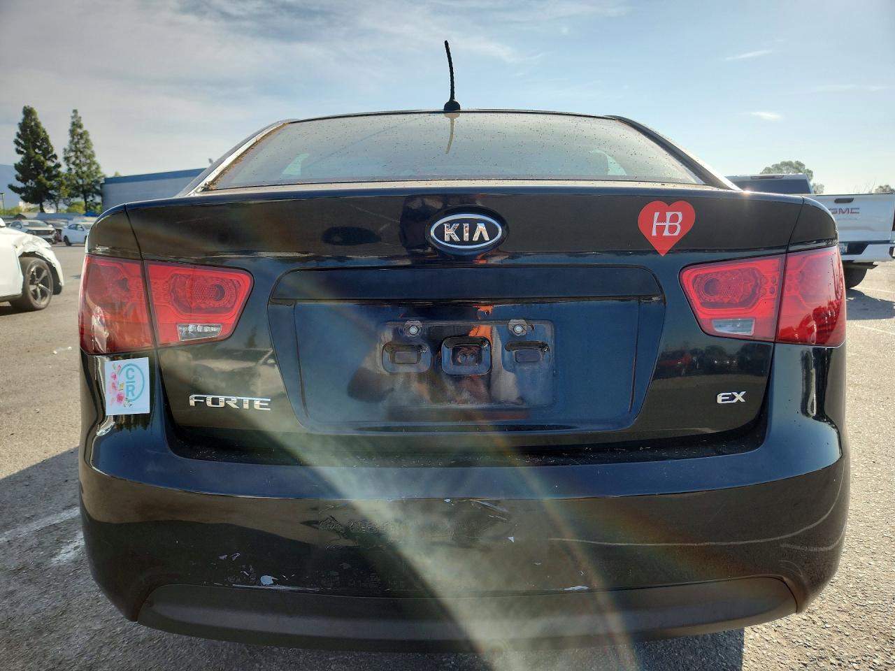 2011 Kia Forte Ex Черный vin: KNAFU4A23B5405259