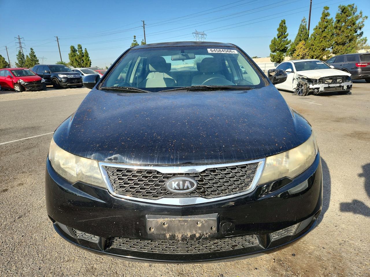 2011 Kia Forte Ex Черный vin: KNAFU4A23B5405259