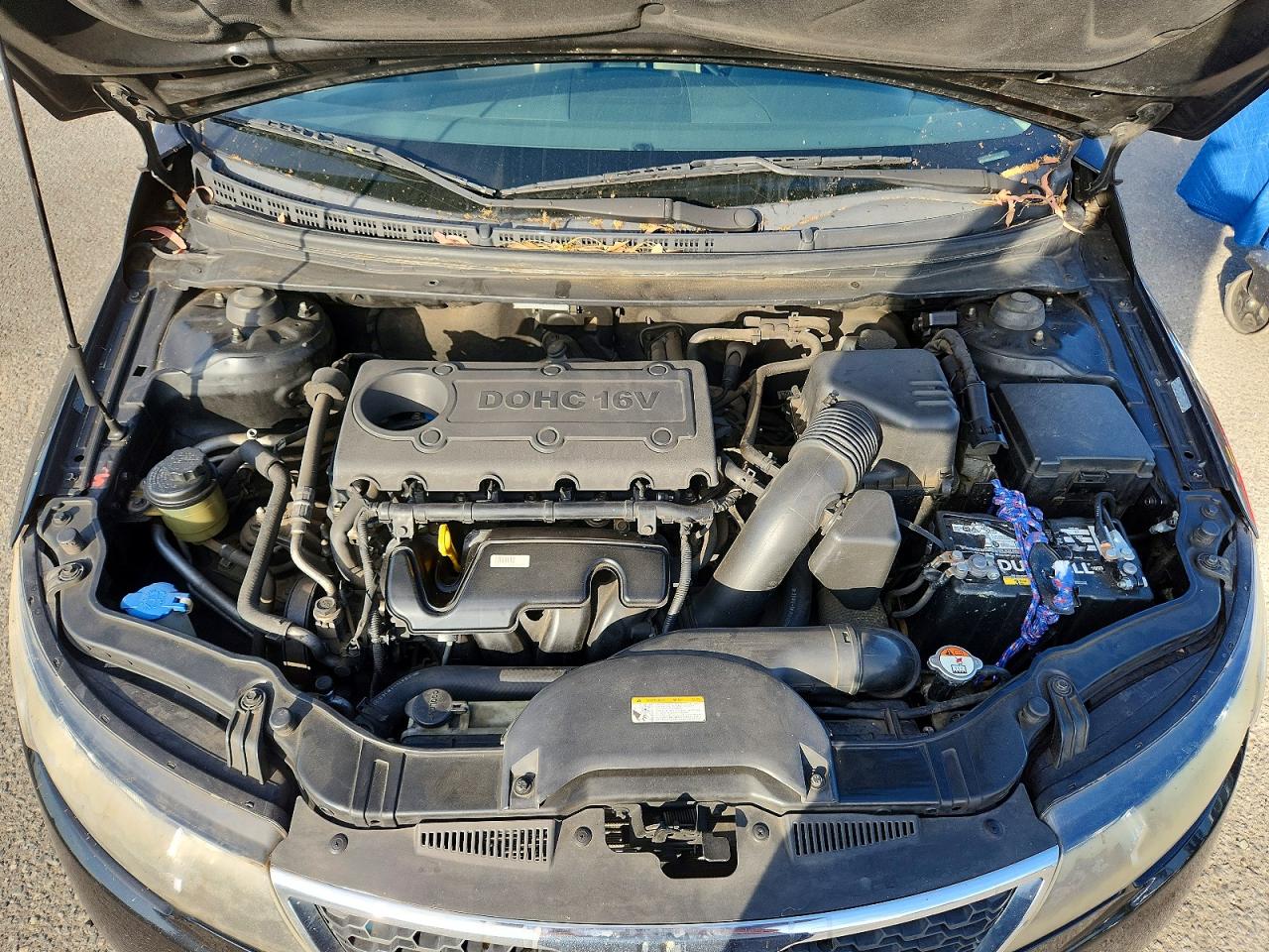 2011 Kia Forte Ex Черный vin: KNAFU4A23B5405259