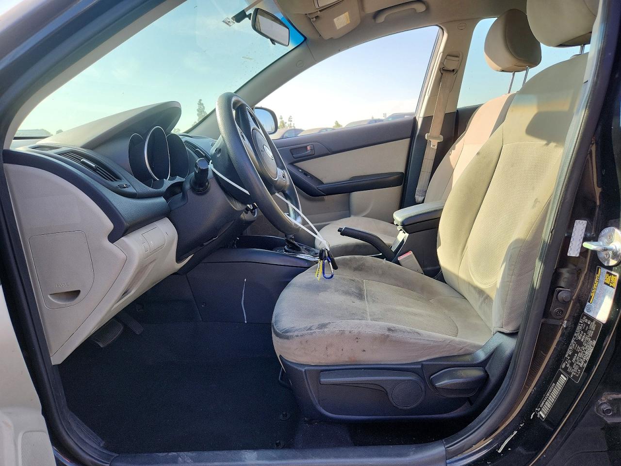 2011 Kia Forte Ex Черный vin: KNAFU4A23B5405259