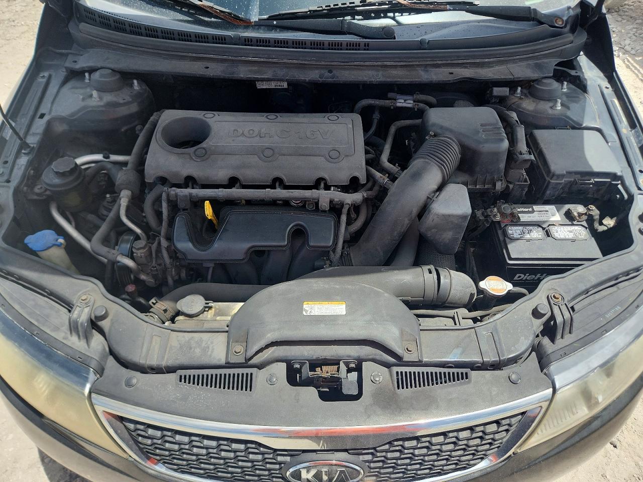 2011 Kia Forte Ex Black vin: KNAFU4A23B5409148