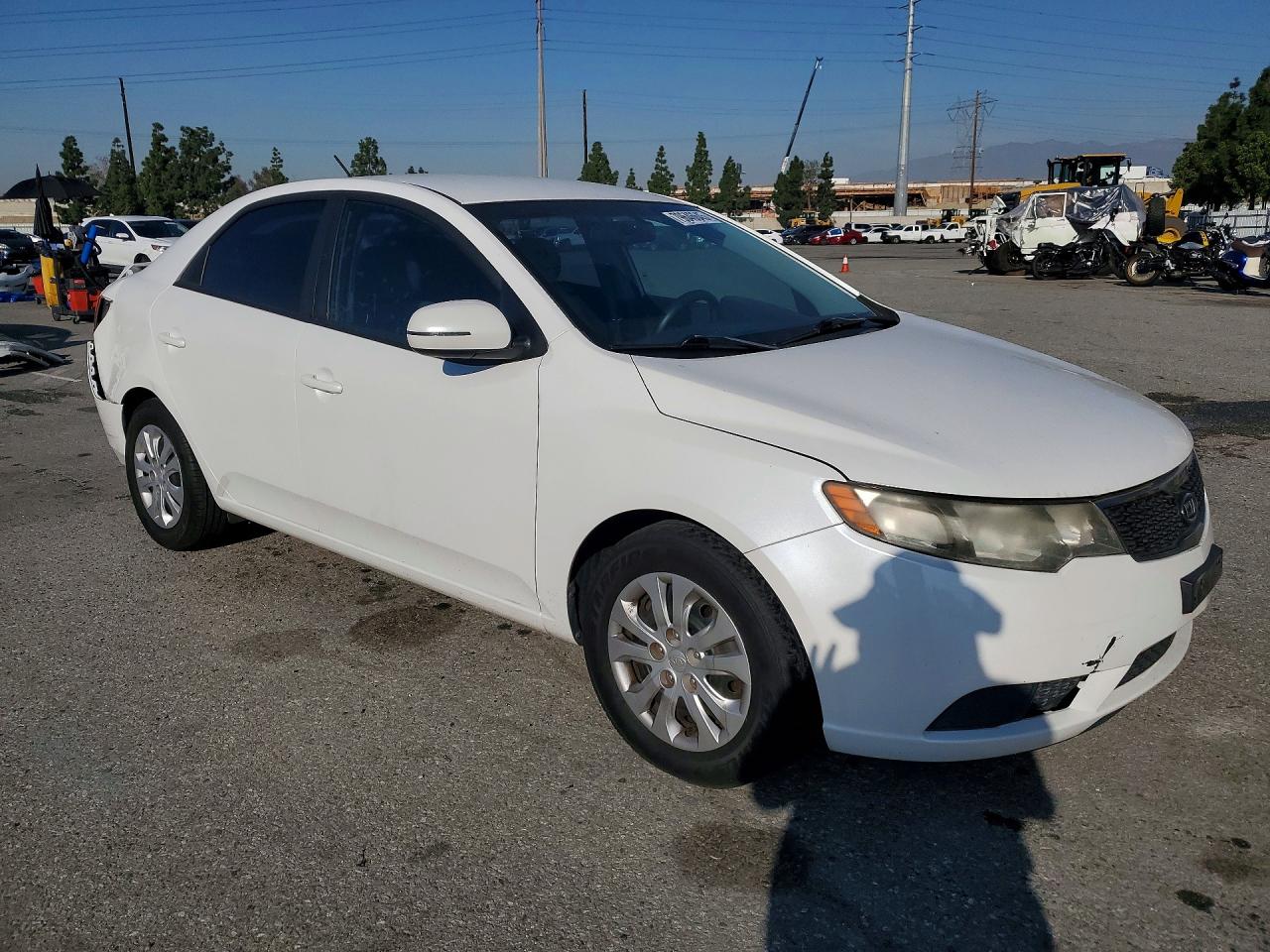 2011 Kia Forte Ex Белый vin: KNAFU4A23B5413832