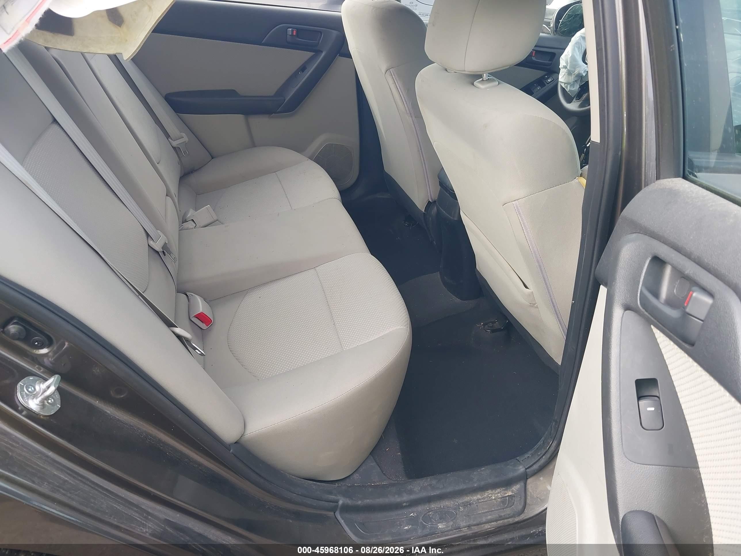 2011 Kia Forte Ex Черный vin: KNAFU4A23B5425981