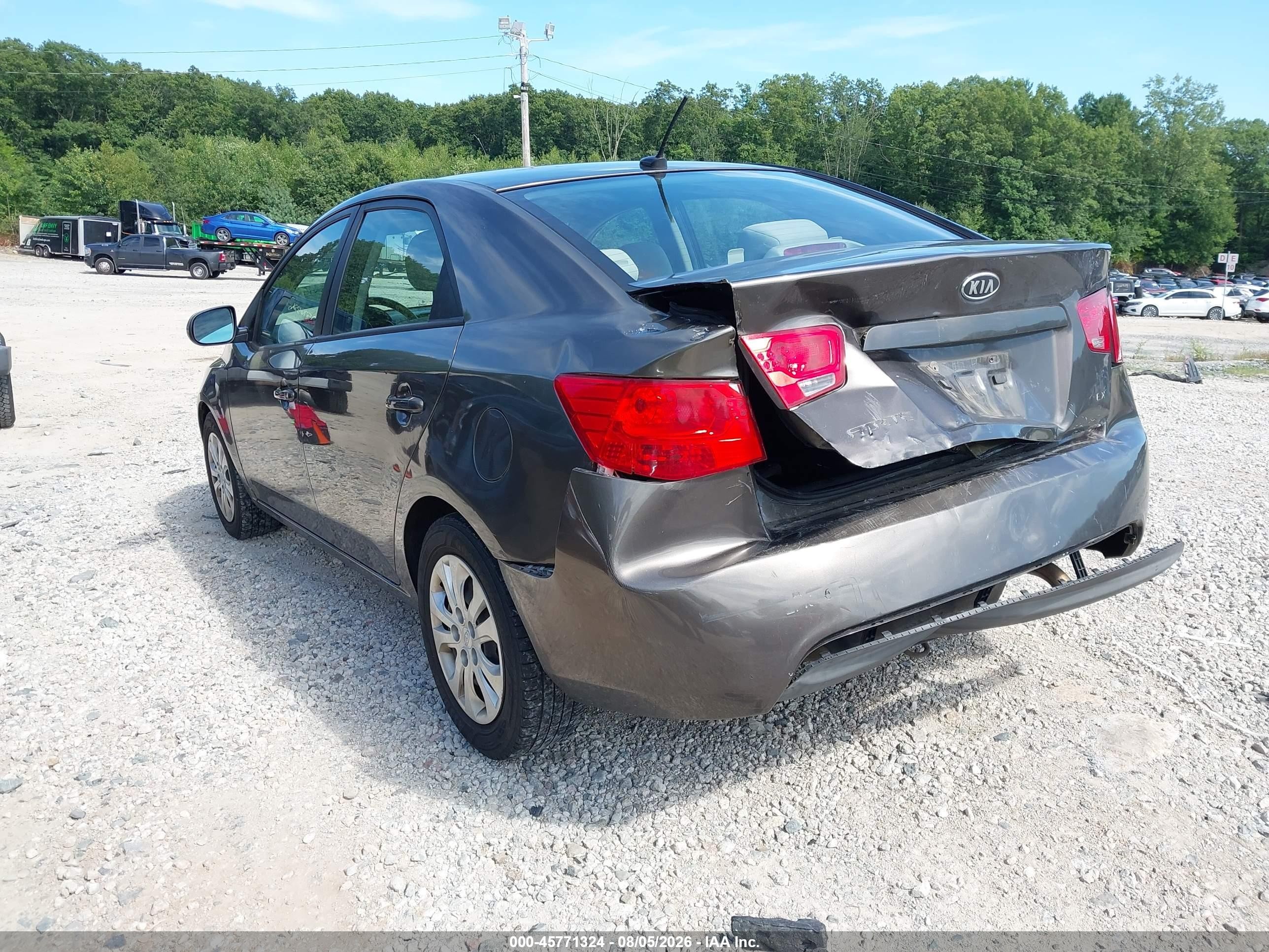 2011 Kia Forte Ex Champagne vin: KNAFU4A23B5426001