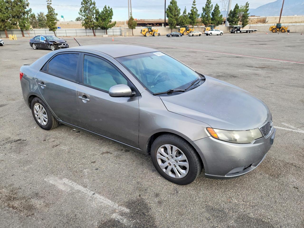 2011 Kia Forte Ex Gray vin: KNAFU4A23B5458639