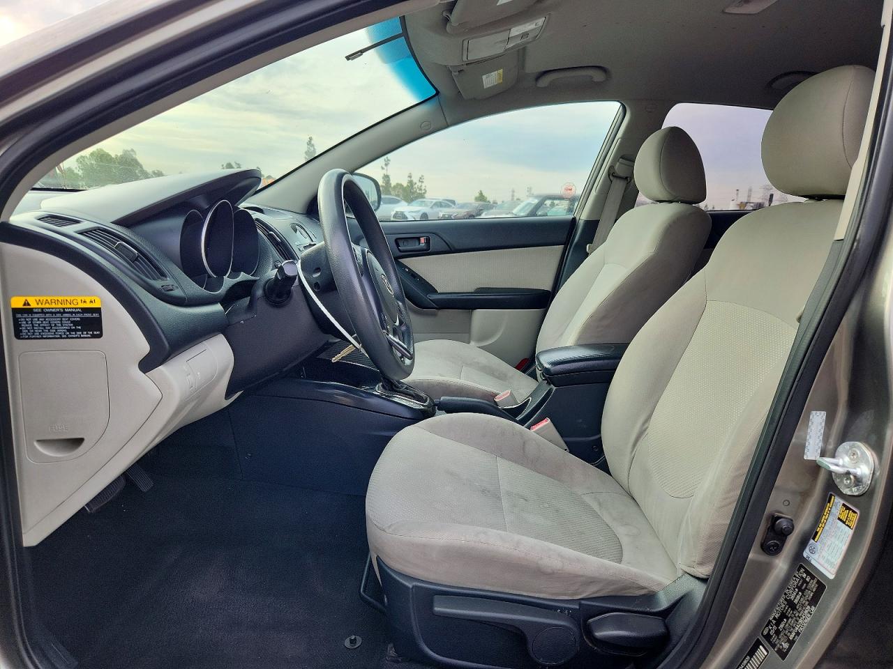 2011 Kia Forte Ex Gray vin: KNAFU4A23B5458639