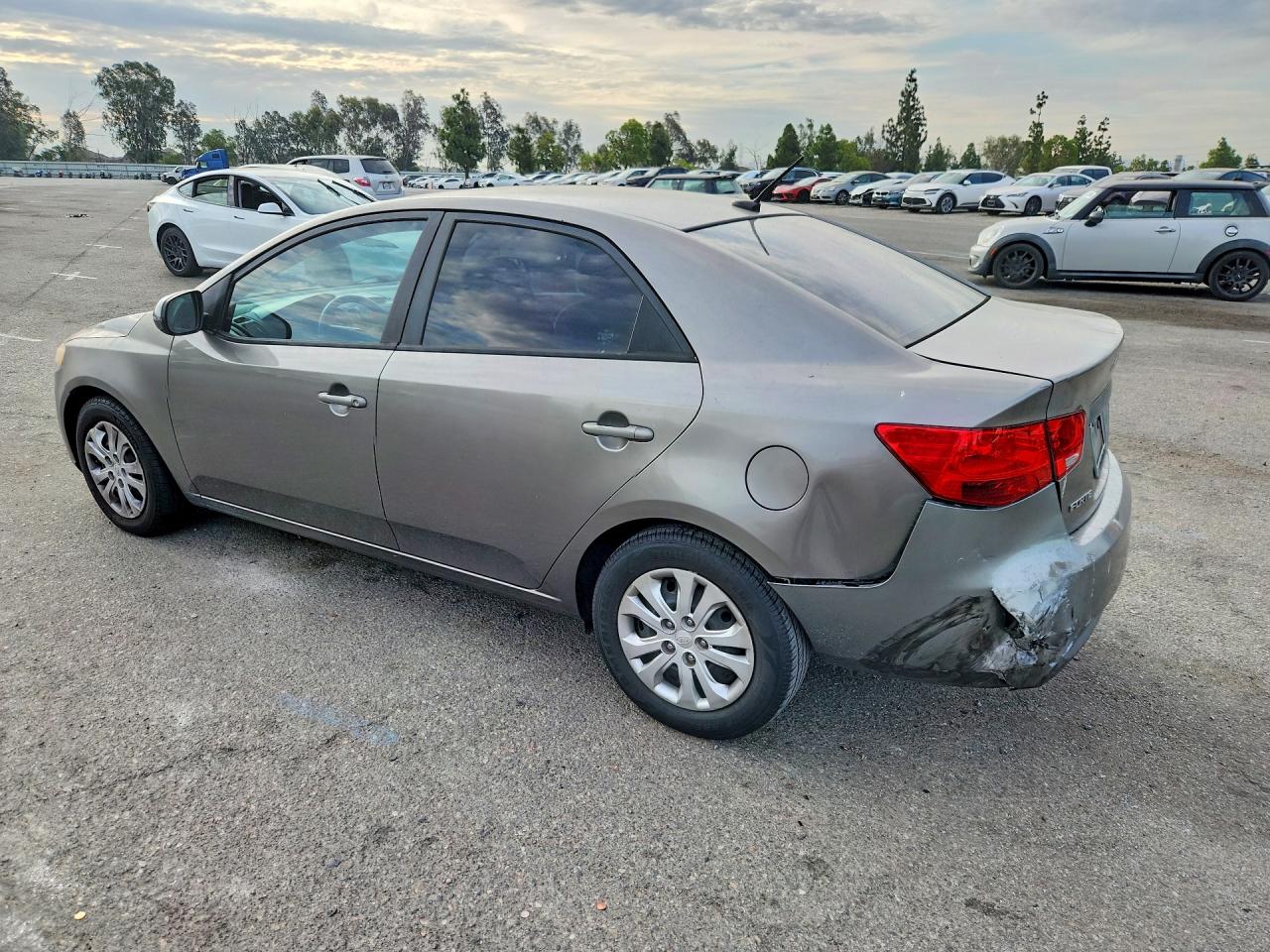 2011 Kia Forte Ex Gray vin: KNAFU4A23B5458639