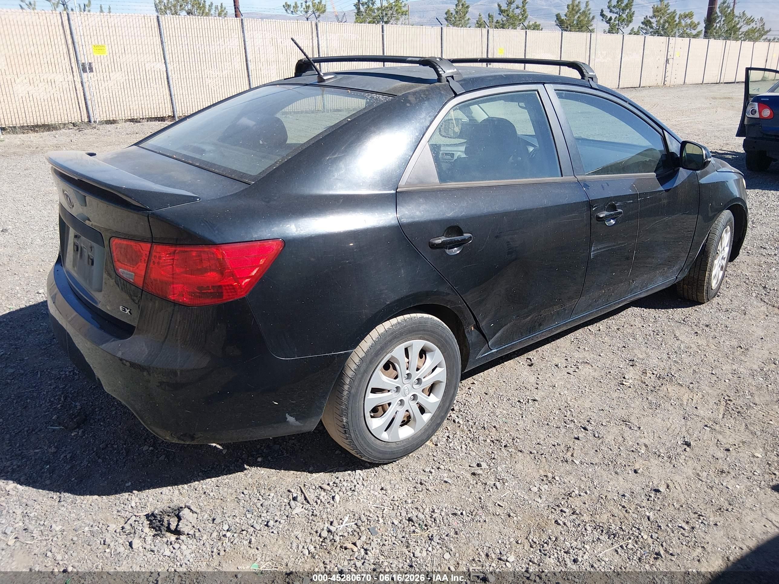 2012 Kia Forte Ex Black vin: KNAFU4A23C5479217