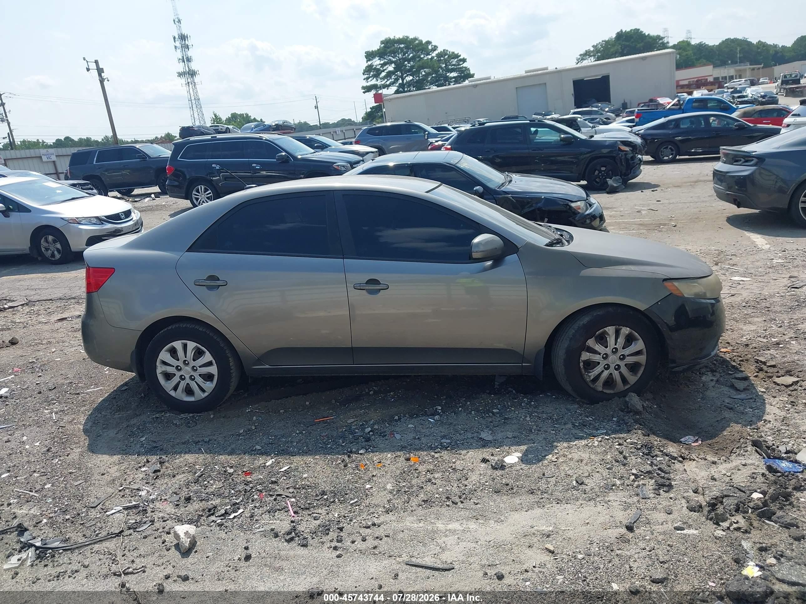 2012 Kia Forte Ex Gray vin: KNAFU4A23C5482201