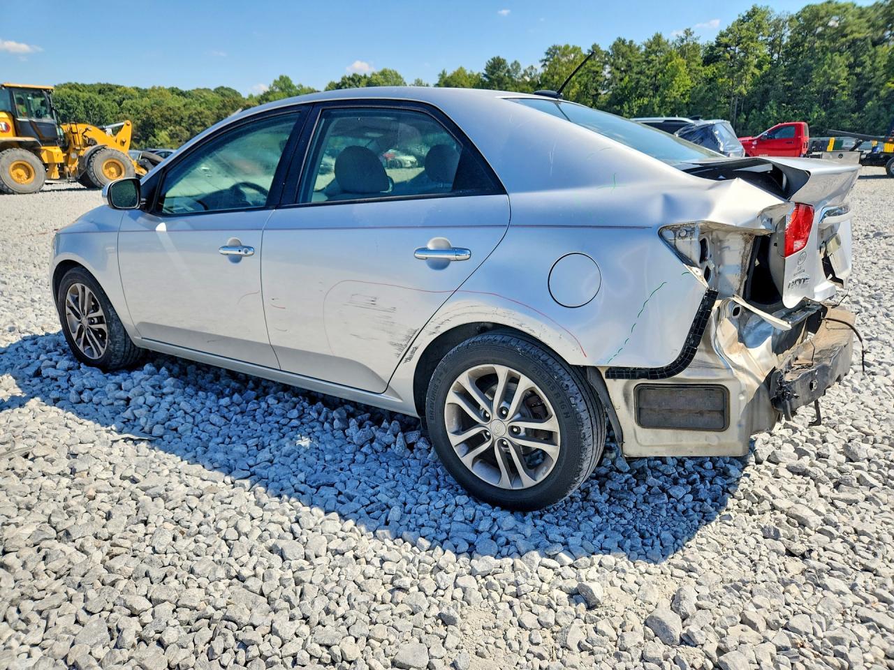 2012 Kia Forte Ex Серебряный vin: KNAFU4A23C5493876
