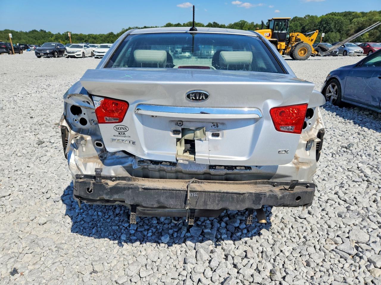 2012 Kia Forte Ex Серебряный vin: KNAFU4A23C5493876