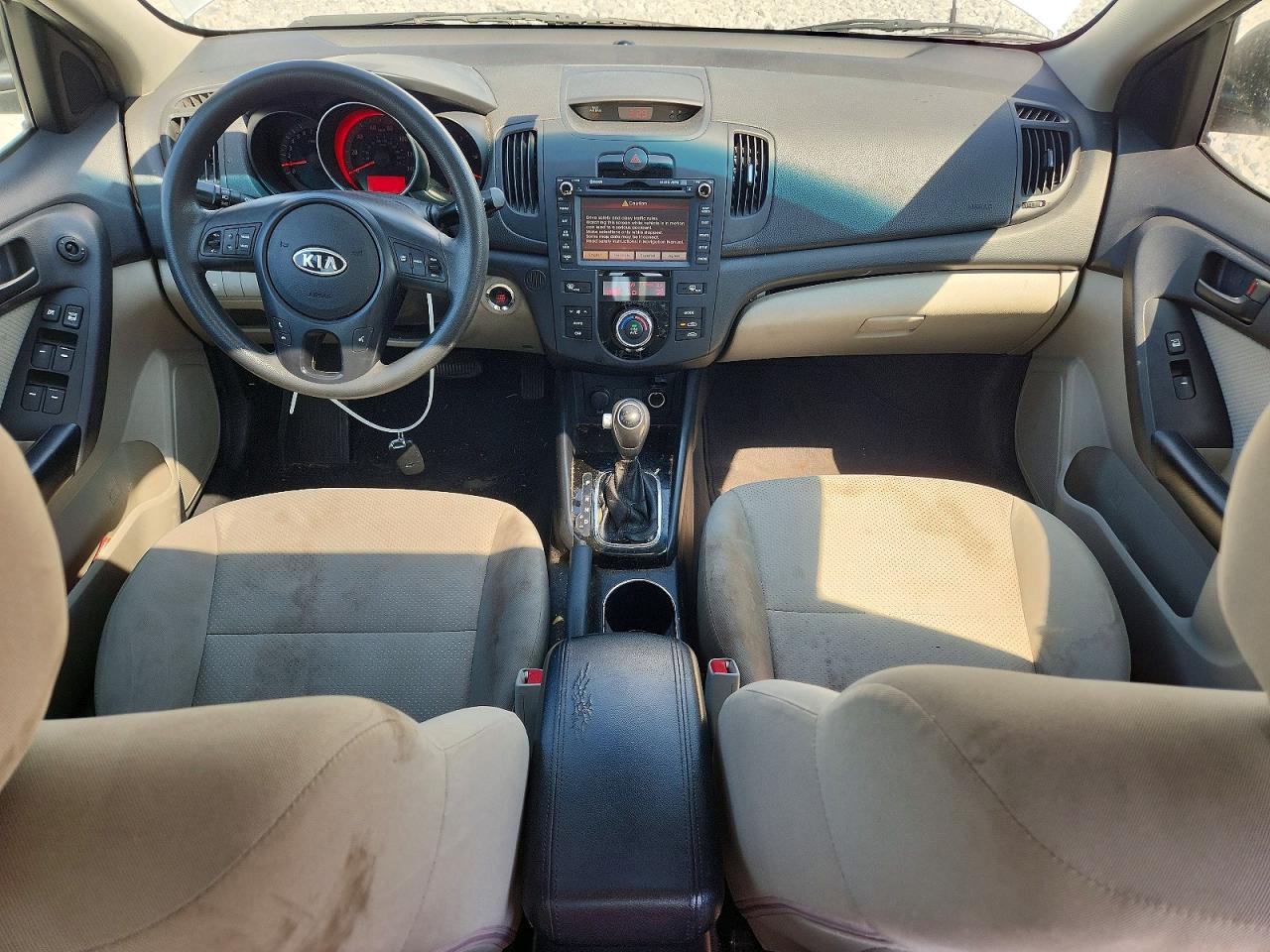 2012 Kia Forte Ex Серебряный vin: KNAFU4A23C5493876