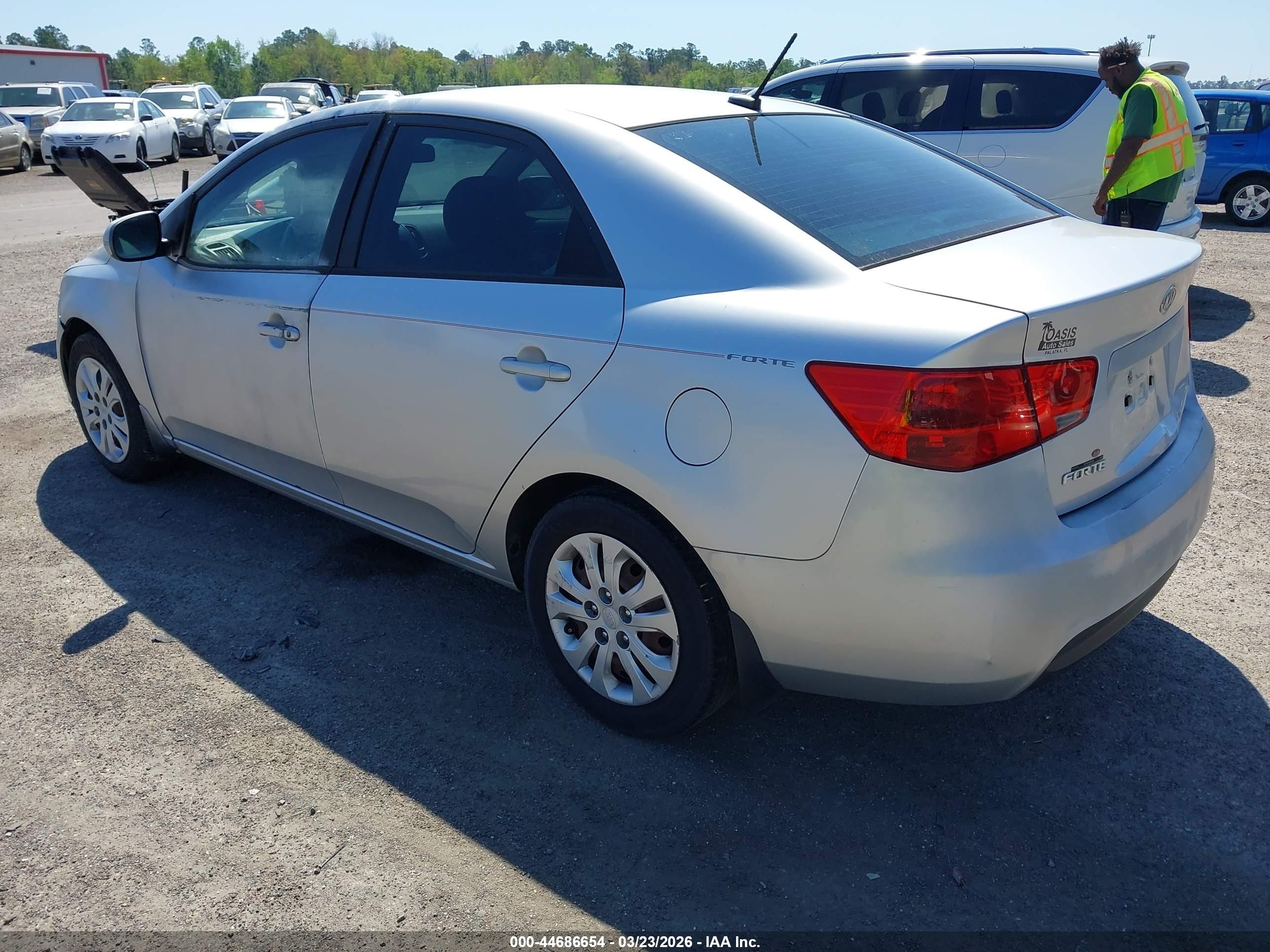 2012 Kia Forte Ex Silver vin: KNAFU4A23C5513382