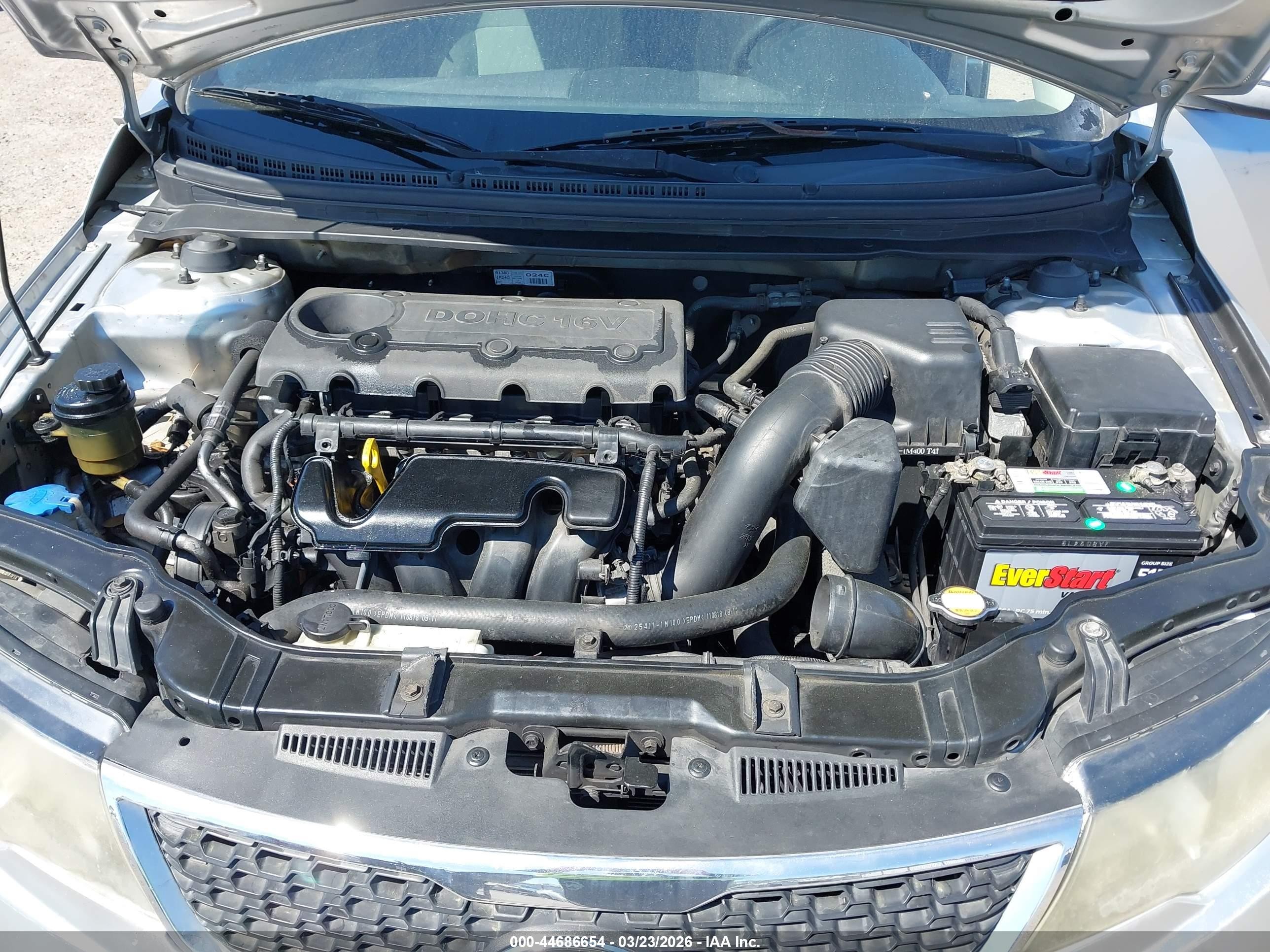 2012 Kia Forte Ex Silver vin: KNAFU4A23C5513382
