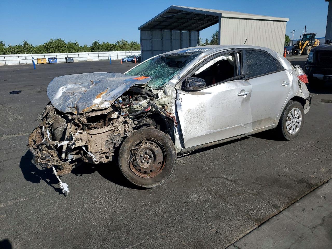 2012 Kia Forte Ex Silver vin: KNAFU4A23C5514063