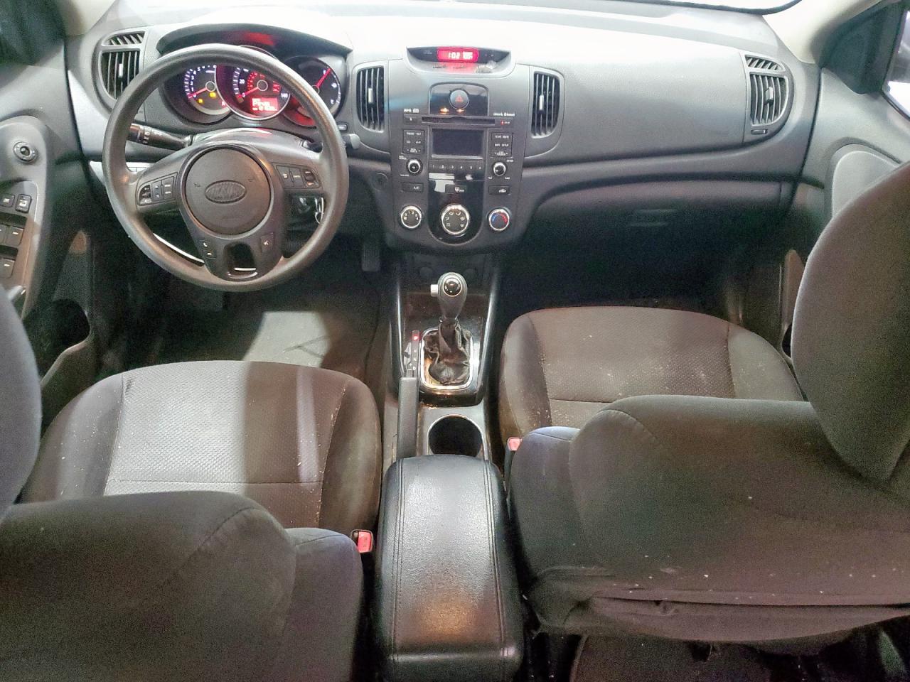 2012 Kia Forte Ex Charcoal vin: KNAFU4A23C5515018