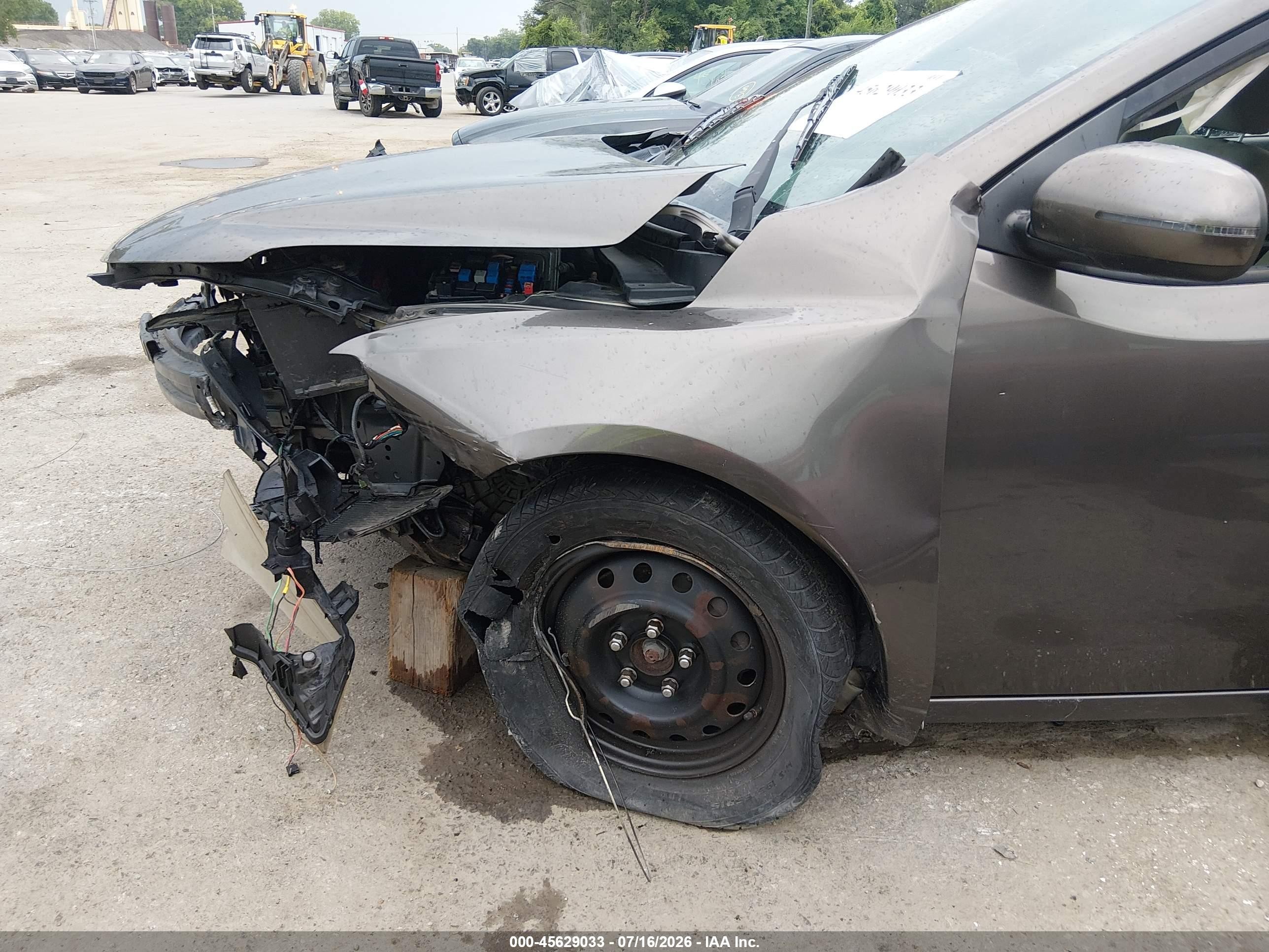 2012 Kia Forte Ex Коричневый vin: KNAFU4A23C5526245