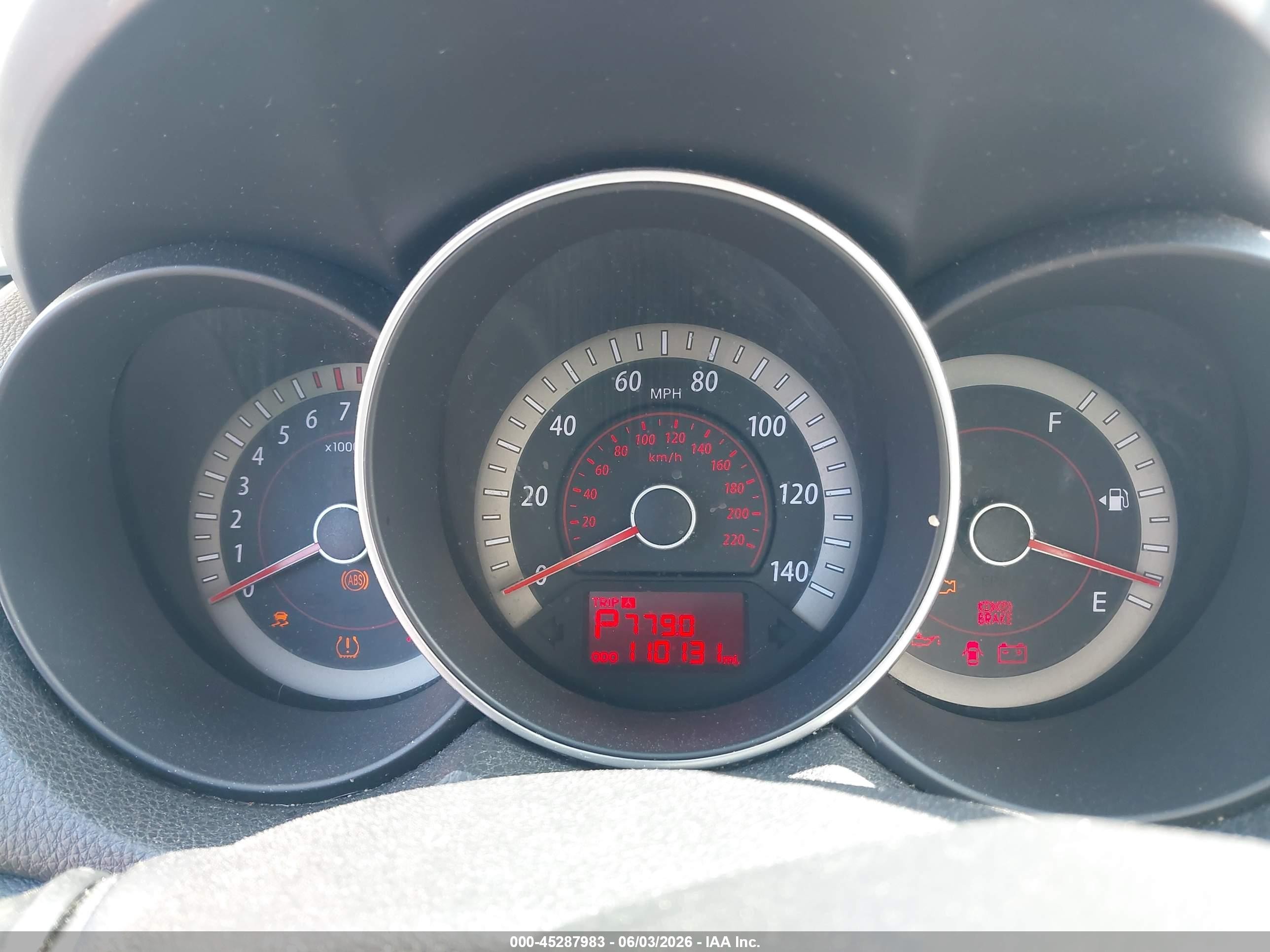 2012 Kia Forte Ex Серый vin: KNAFU4A23C5534054