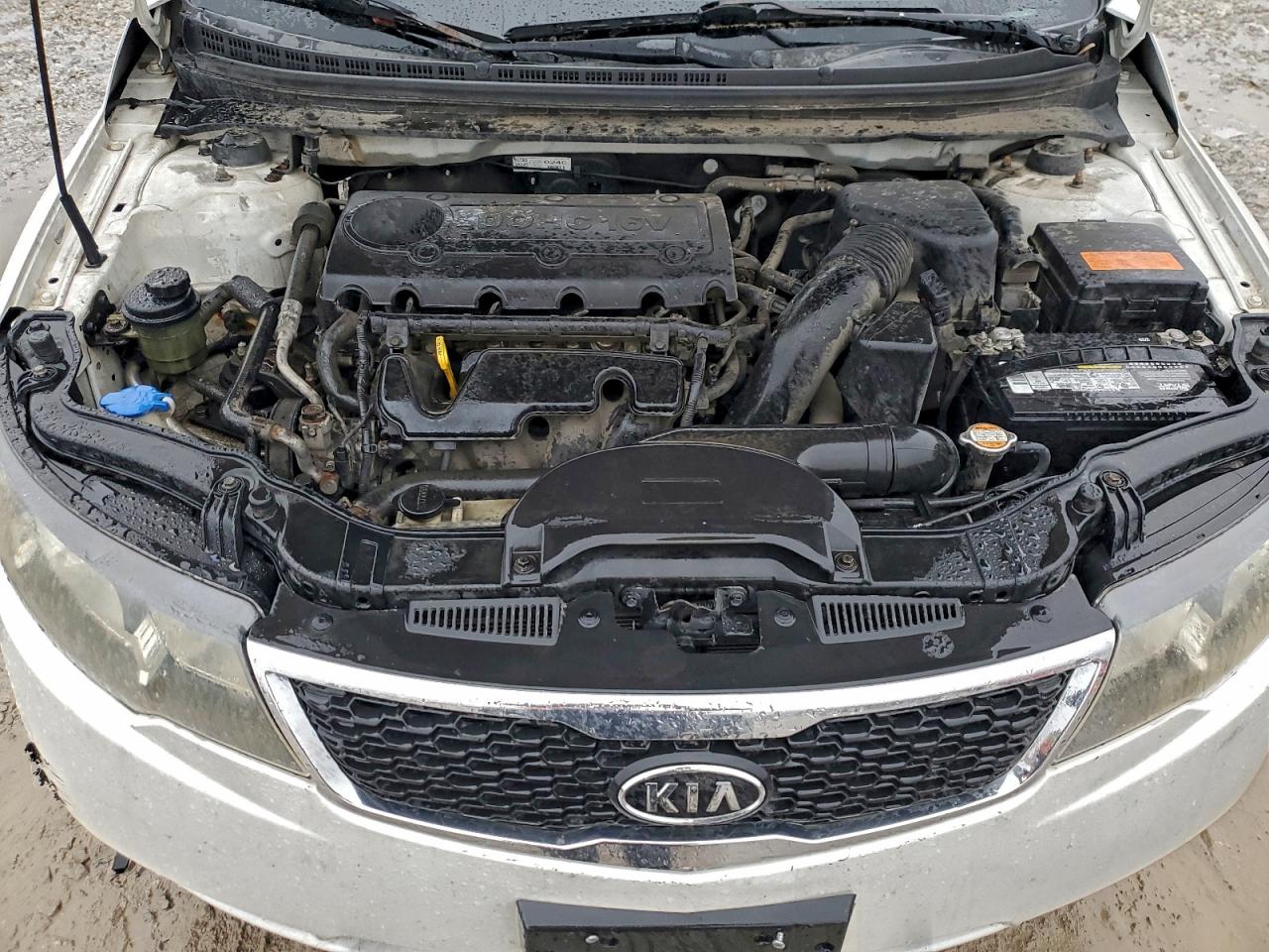 2012 Kia Forte Ex Белый vin: KNAFU4A23C5585344