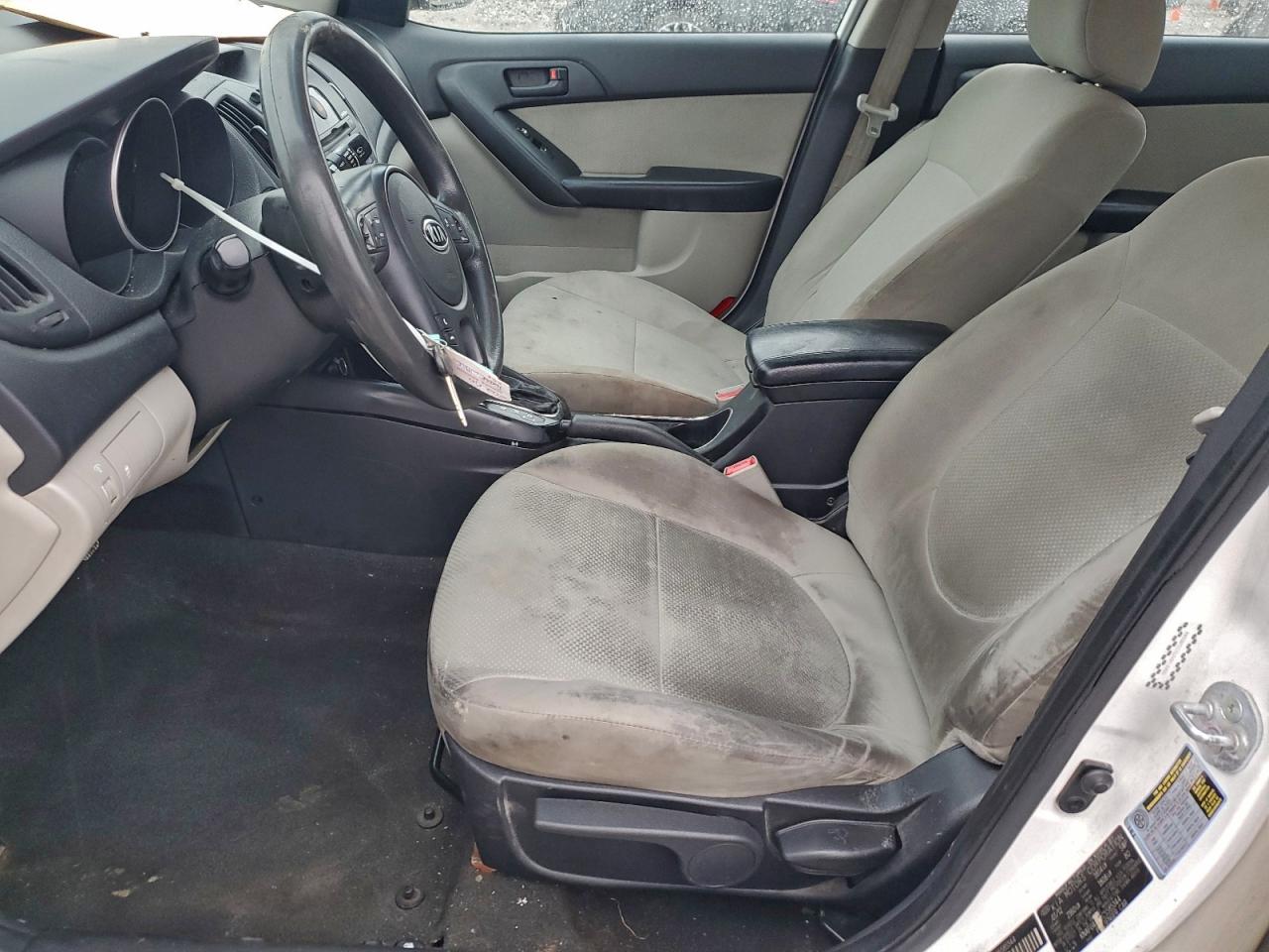 2012 Kia Forte Ex Белый vin: KNAFU4A23C5585344