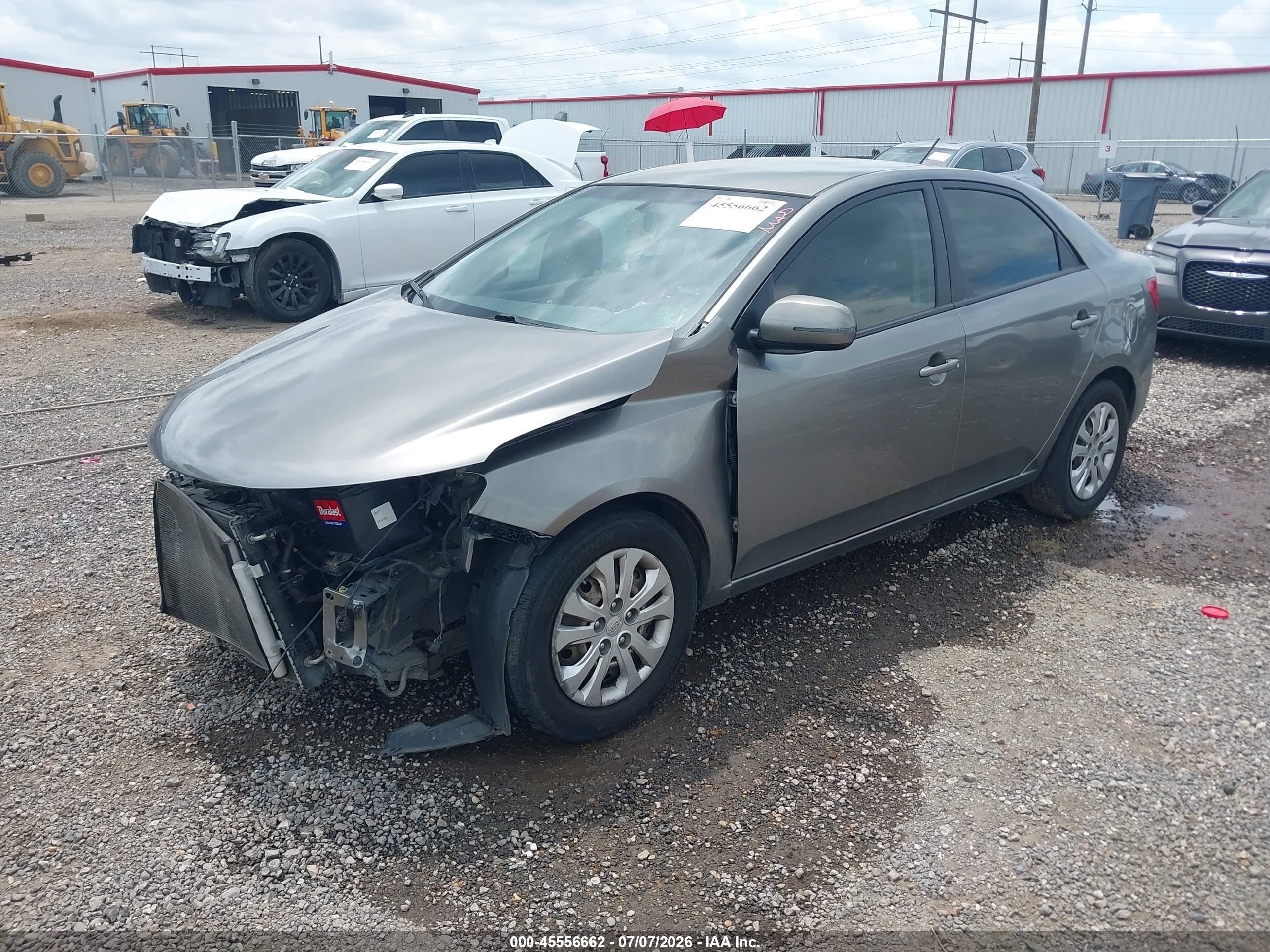 2013 Kia Forte Ex Silver vin: KNAFU4A23D5649206