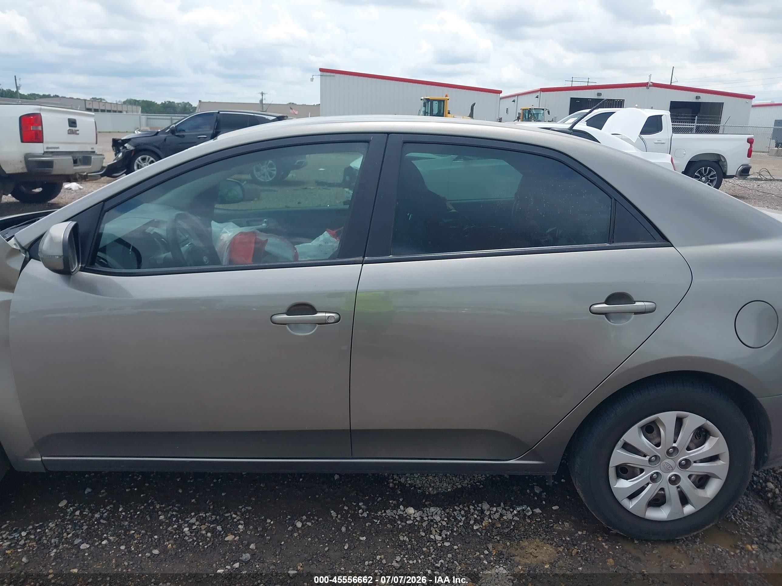 2013 Kia Forte Ex Silver vin: KNAFU4A23D5649206