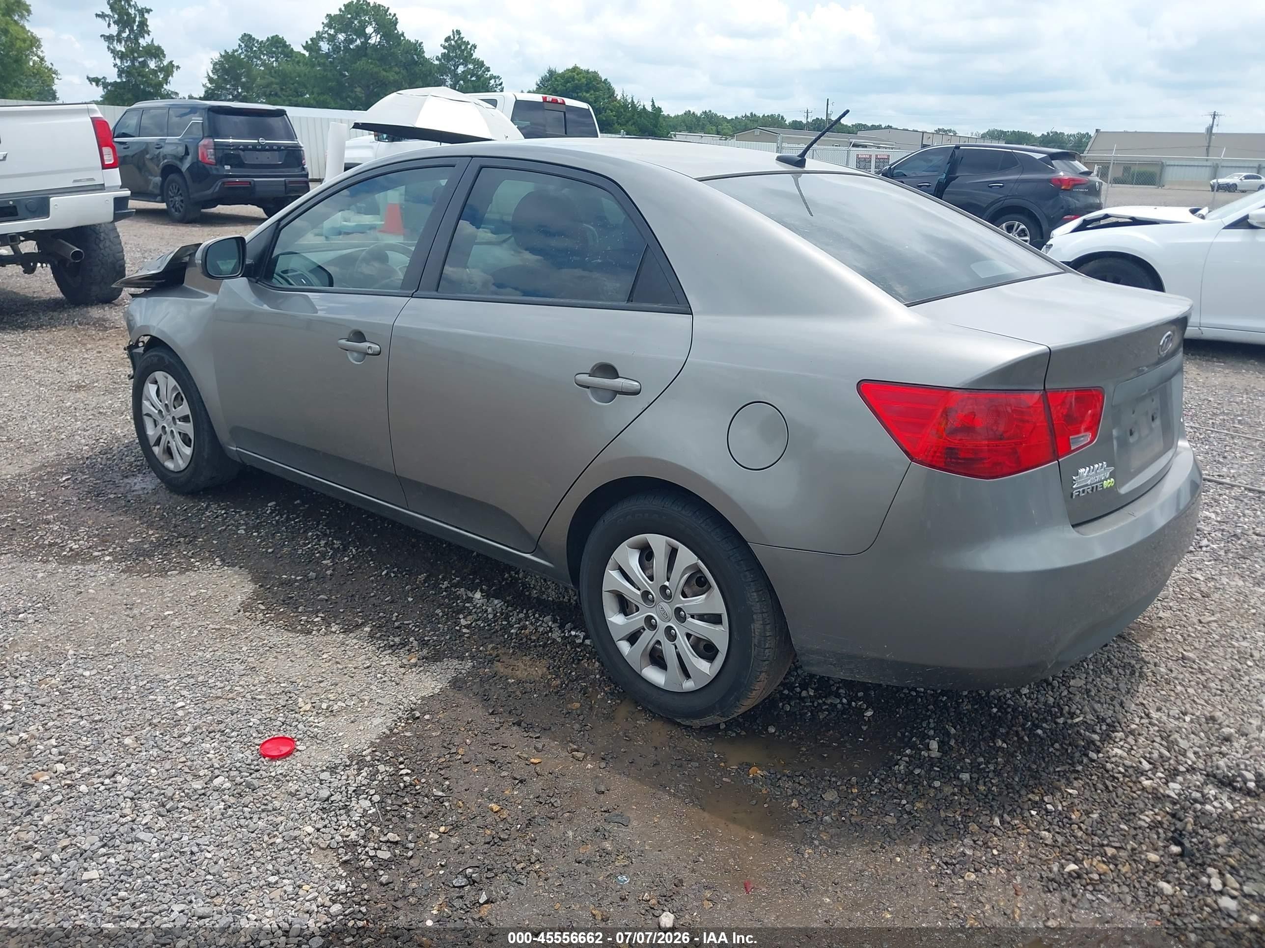 2013 Kia Forte Ex Silver vin: KNAFU4A23D5649206