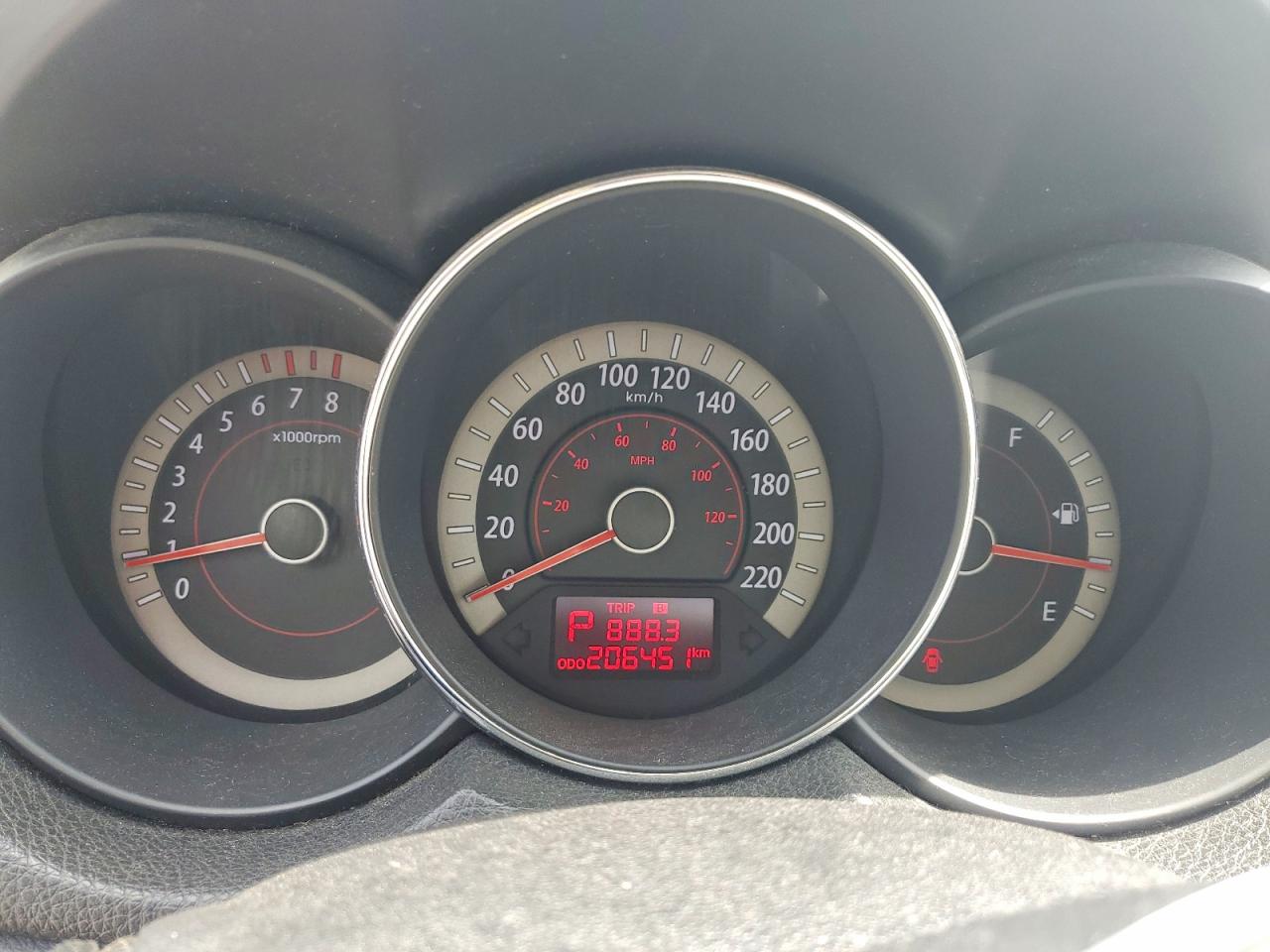 2013 Kia Forte Ex Gray vin: KNAFU4A23D5724664