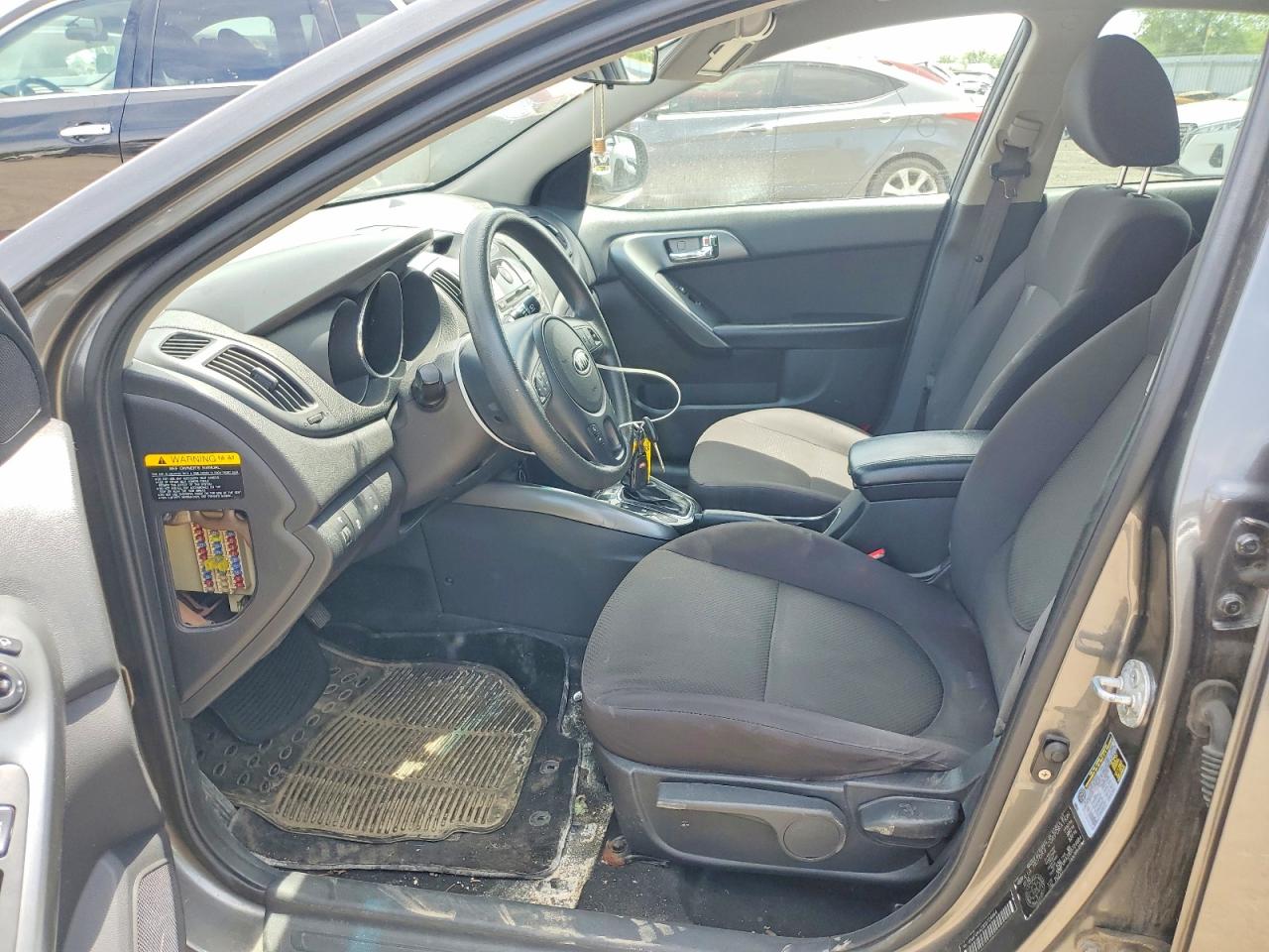 2013 Kia Forte Ex Gray vin: KNAFU4A23D5724664