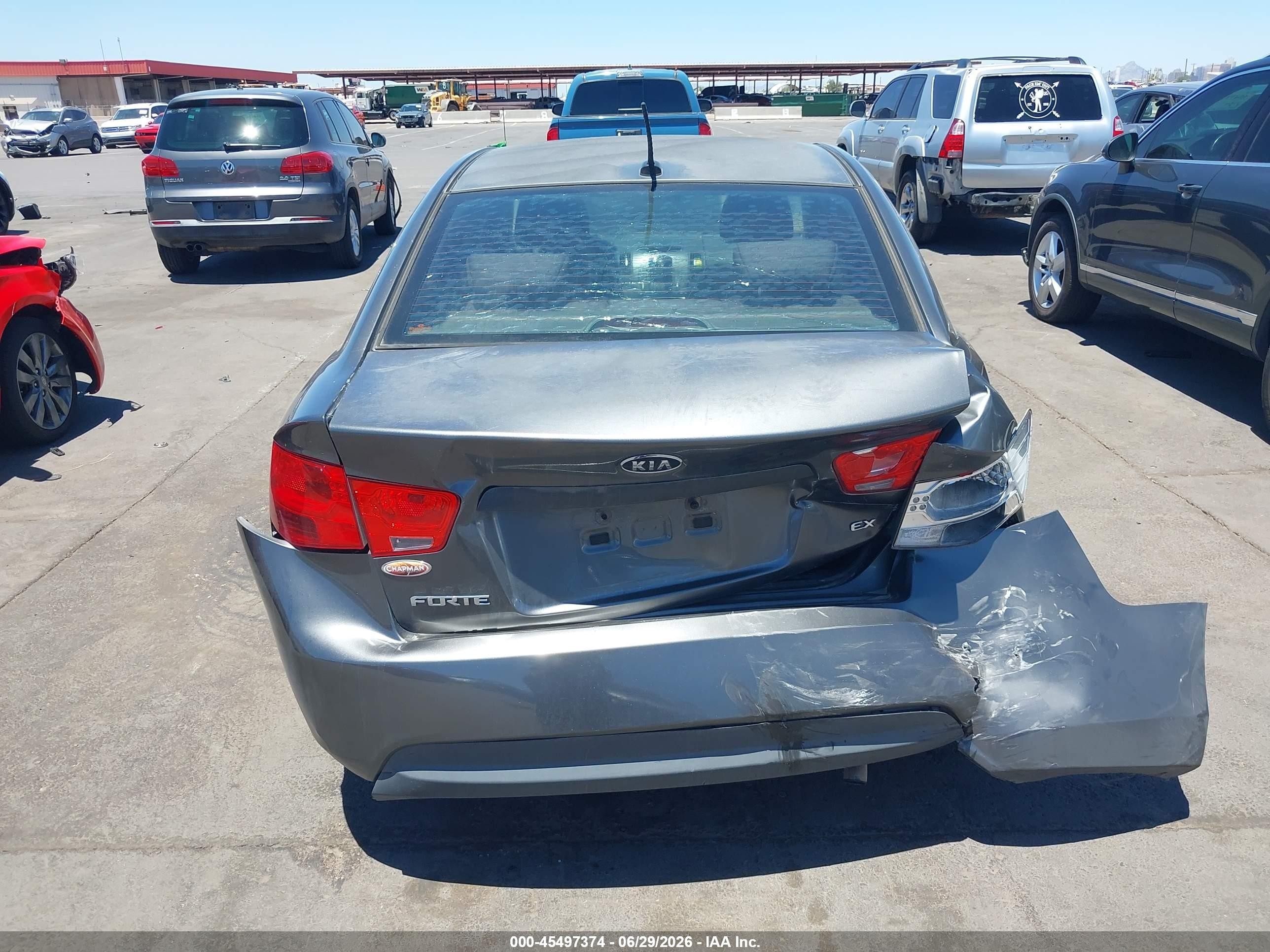 2013 Kia Forte Ex Gray vin: KNAFU4A23D5737074