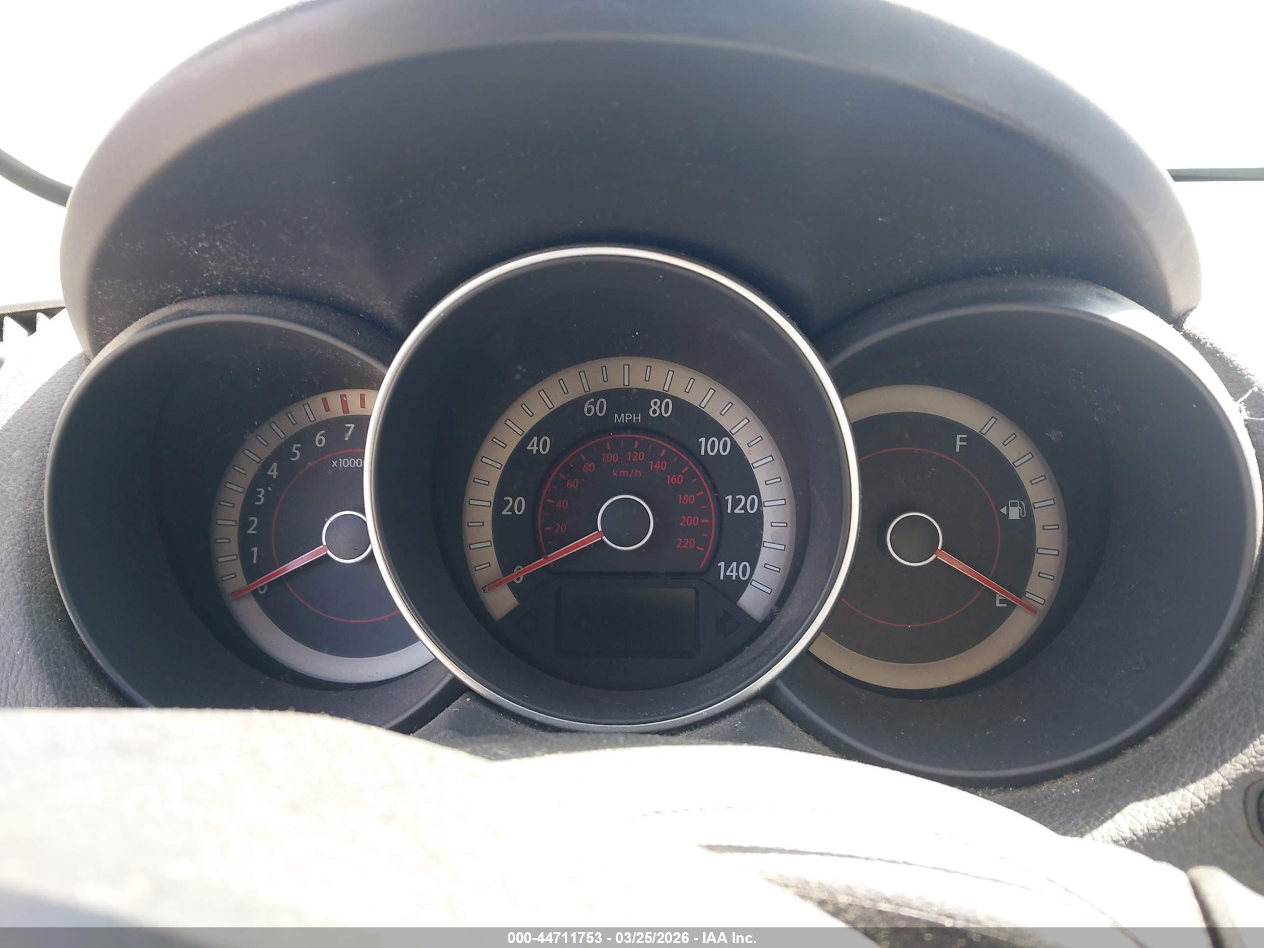 2010 Kia Forte Ex Gray vin: KNAFU4A24A5238974