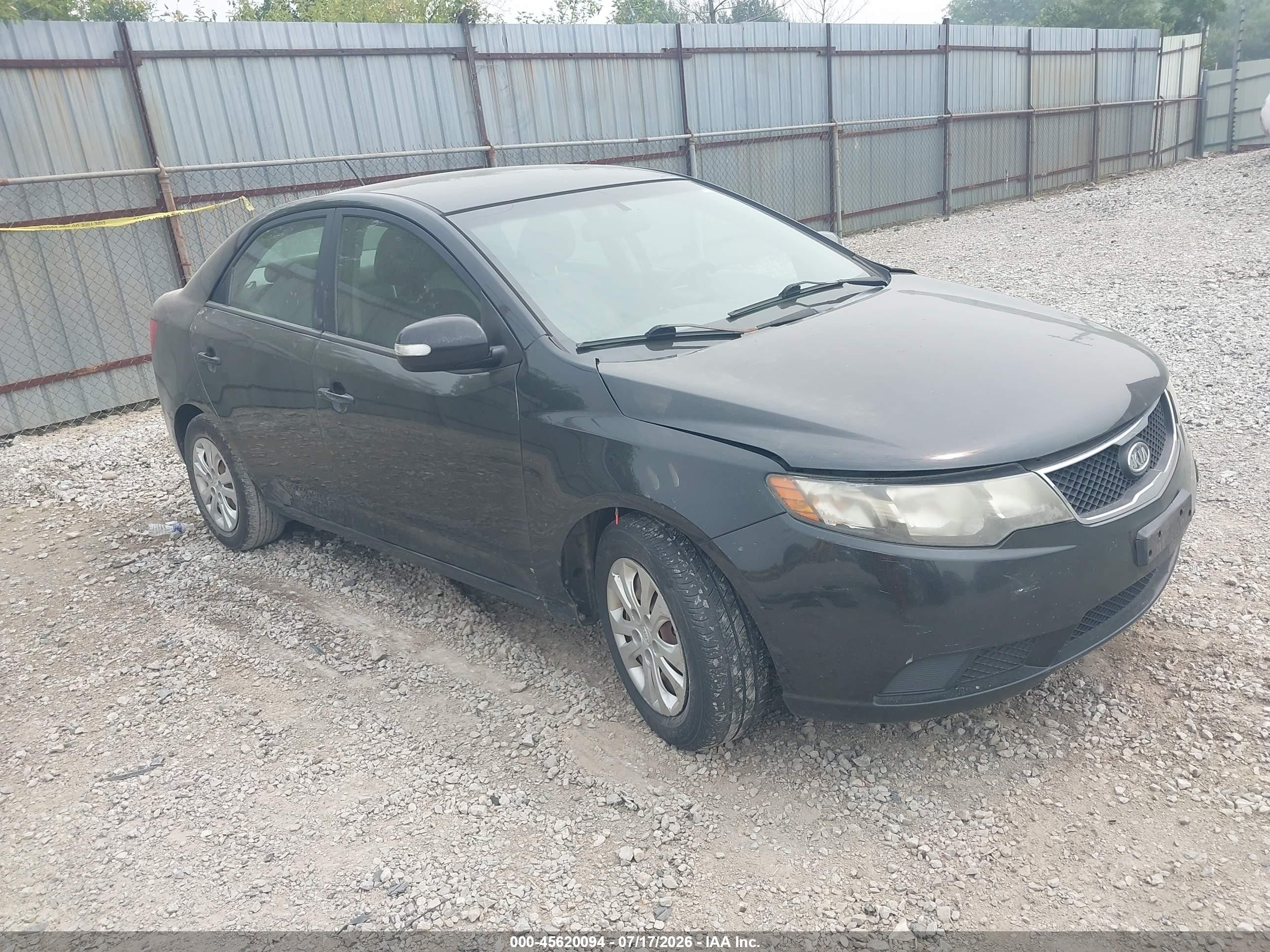 2010 Kia Forte Ex Black vin: KNAFU4A24A5270792