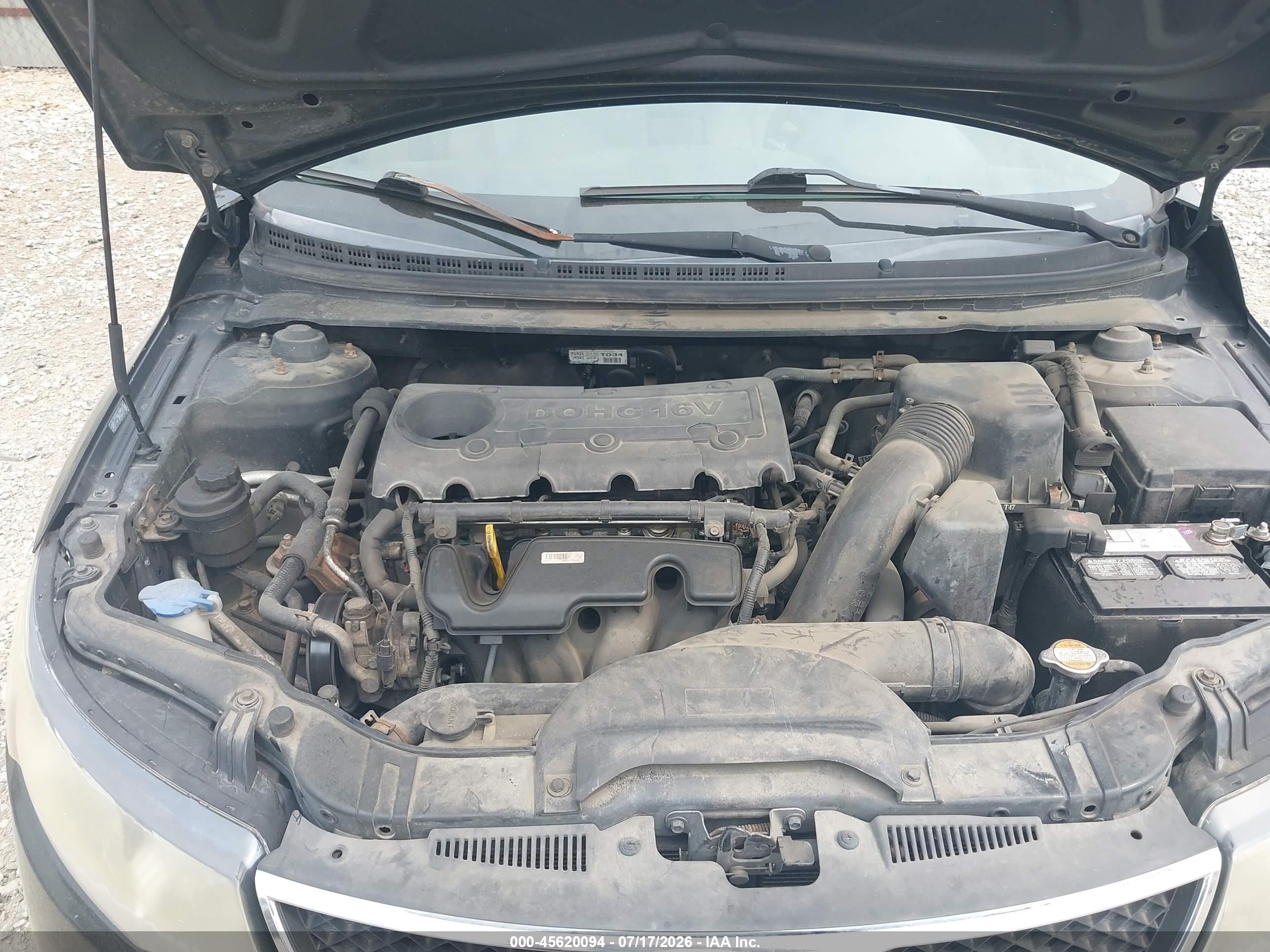 2010 Kia Forte Ex Black vin: KNAFU4A24A5270792
