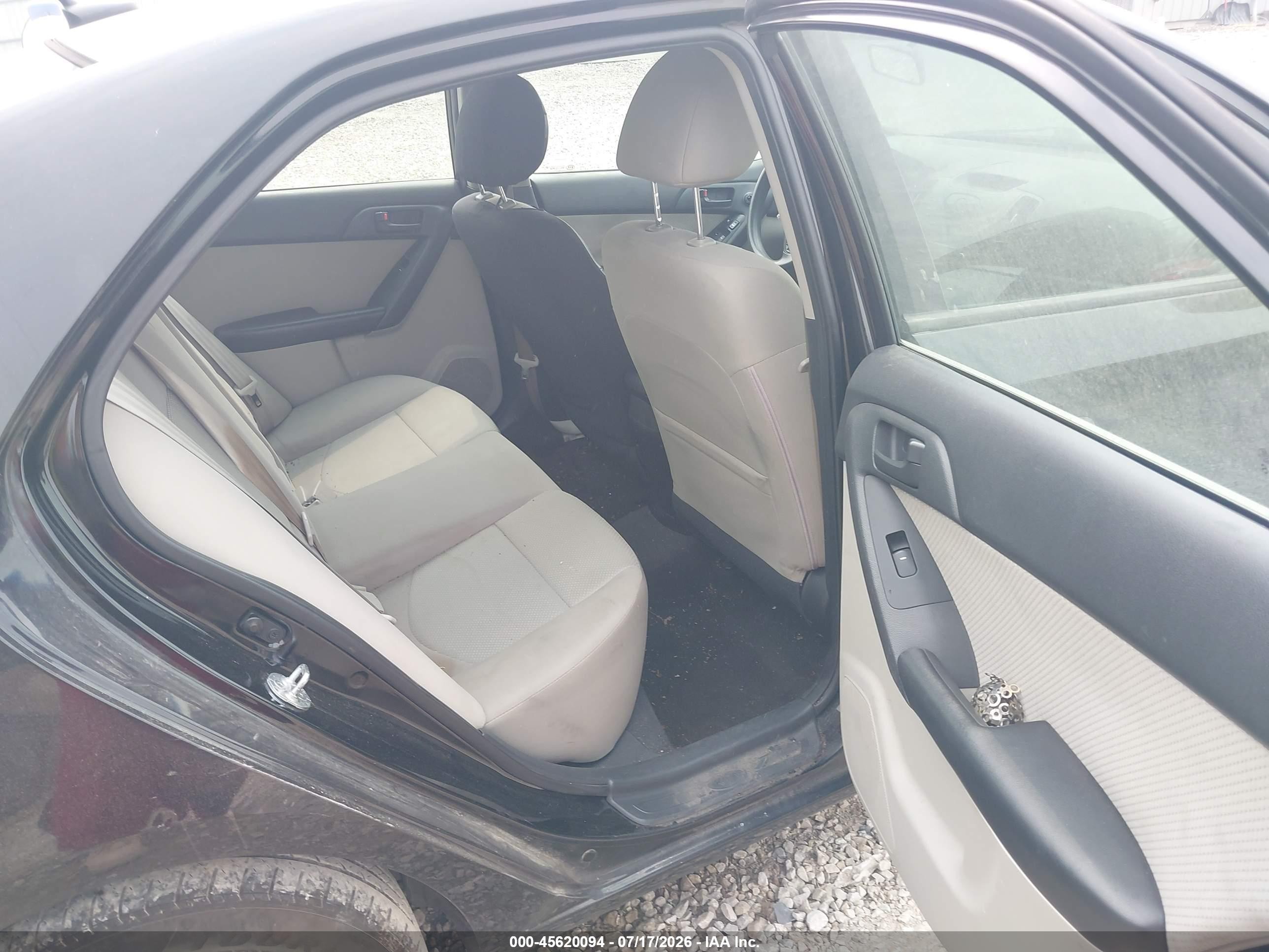 2010 Kia Forte Ex Black vin: KNAFU4A24A5270792