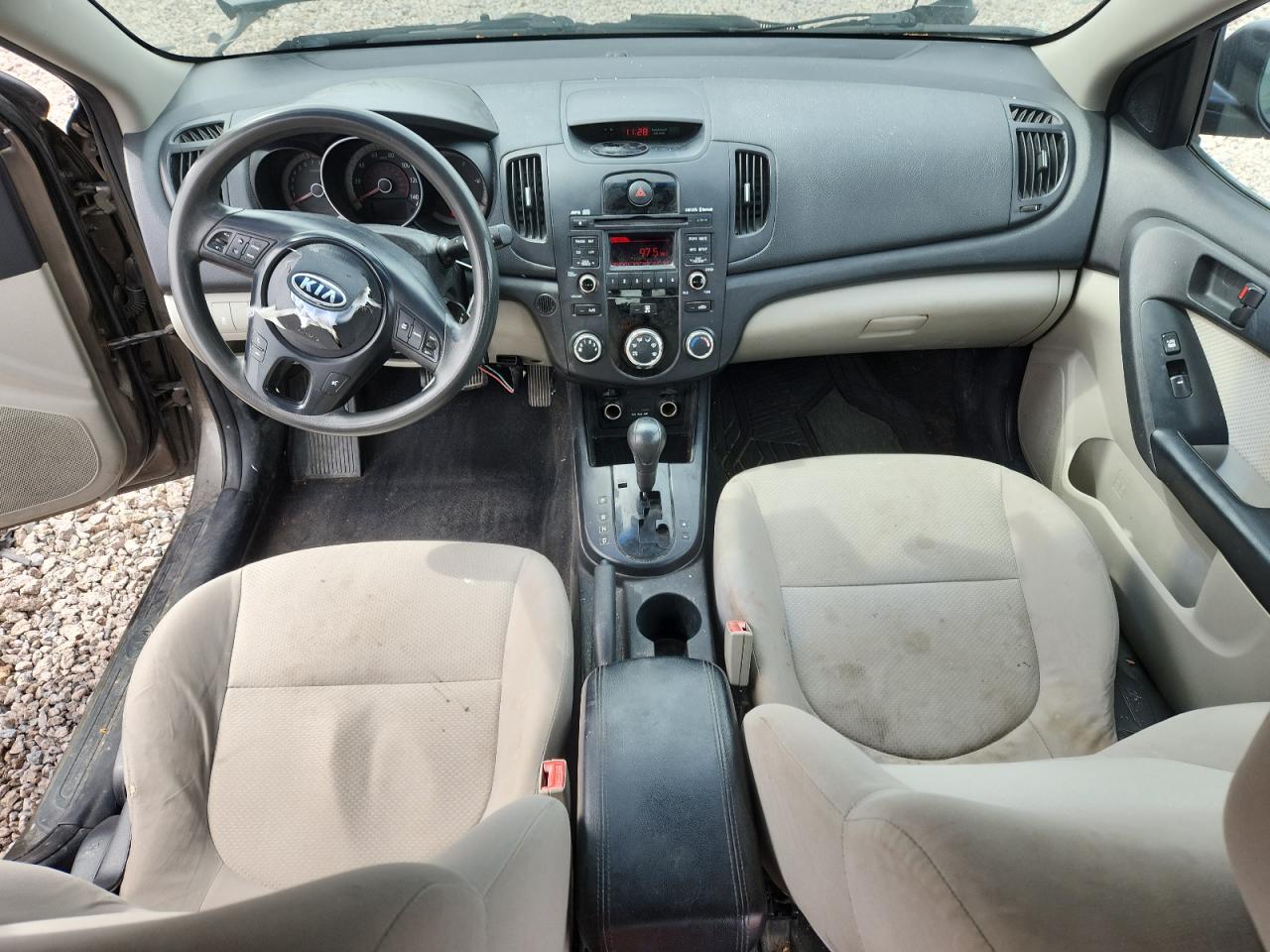 2010 Kia Forte Коричневый vin: KNAFU4A24A5307159